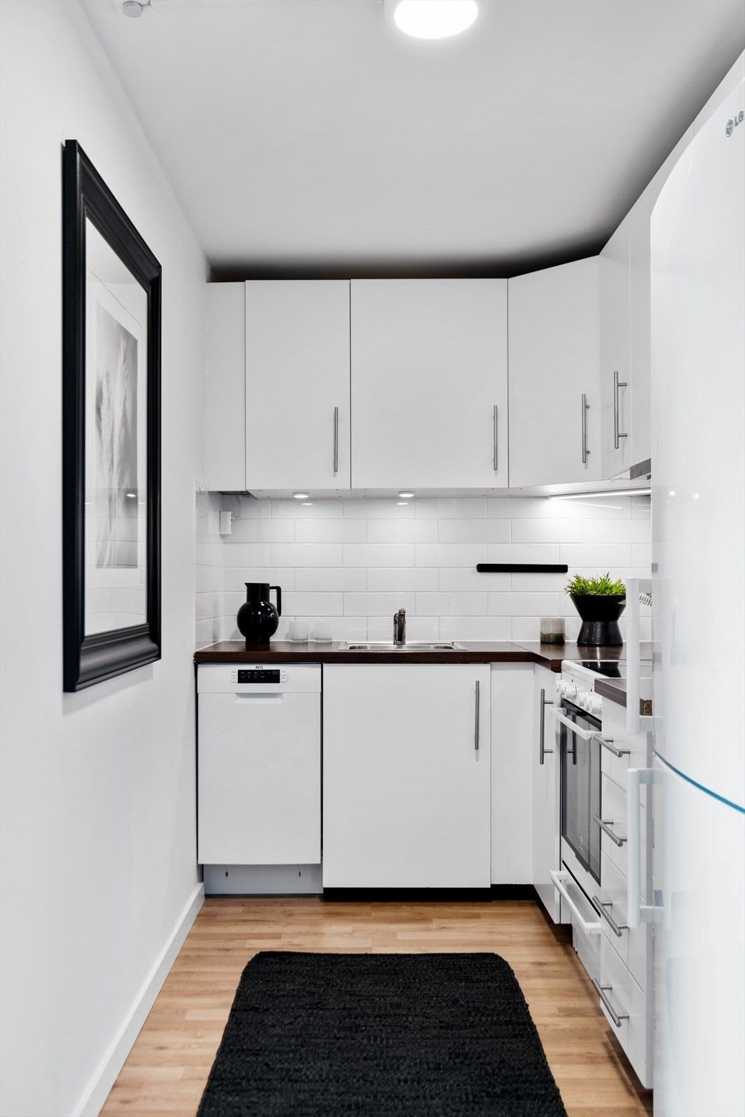 Adskilt kjøkkenløsning. Galleribilde