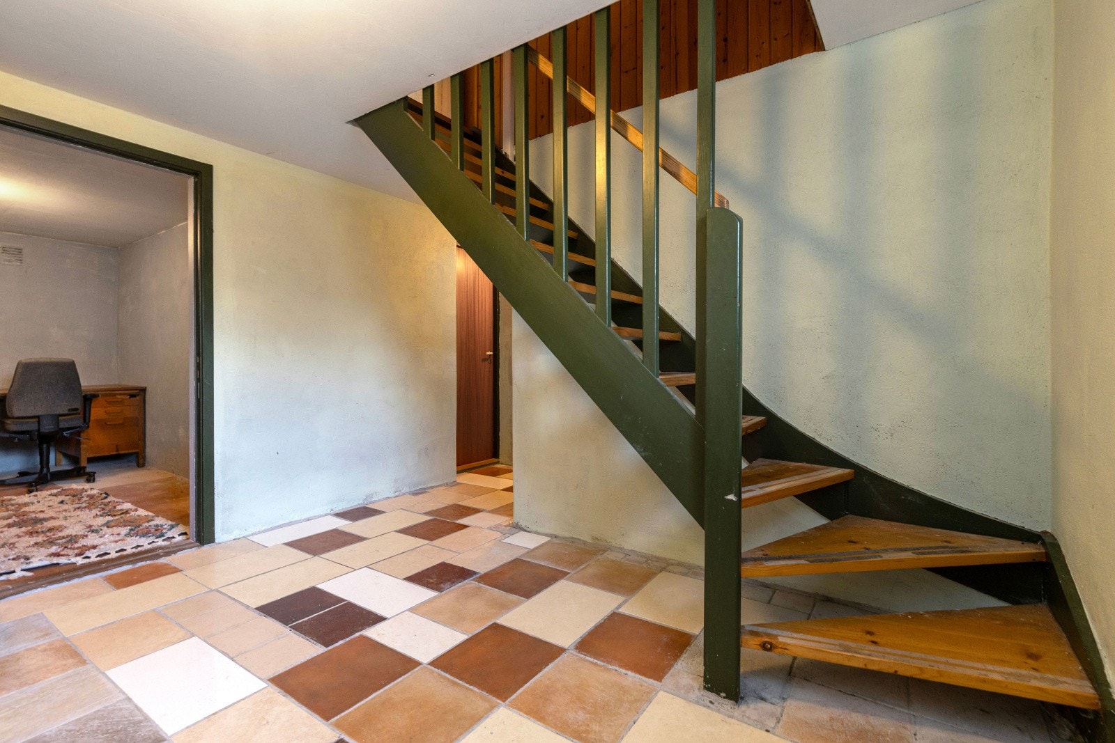 Inngangsparti i underetasjen Galleribilde