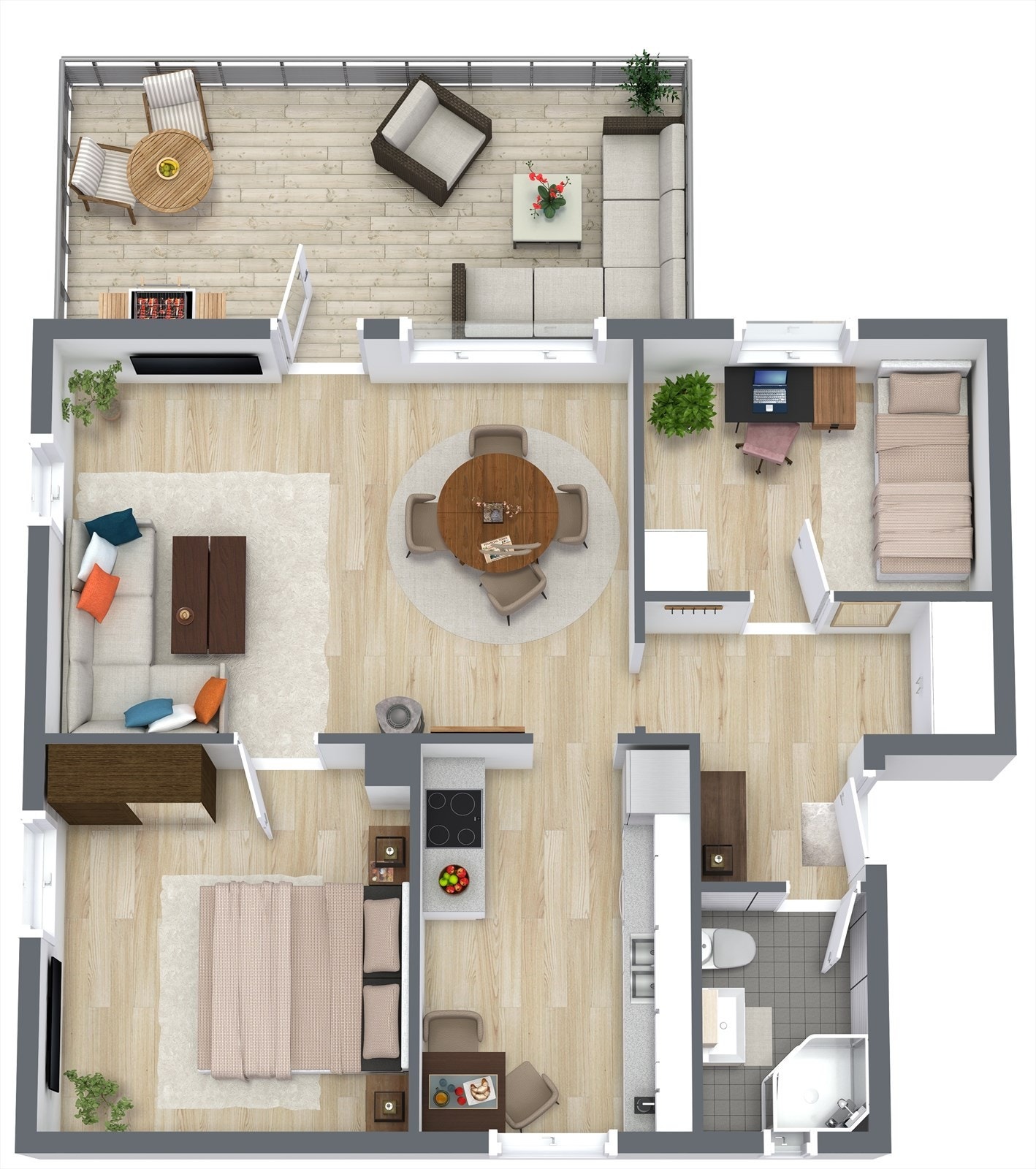 Planskisse 1. etg - avvik vil forekomme Galleribilde