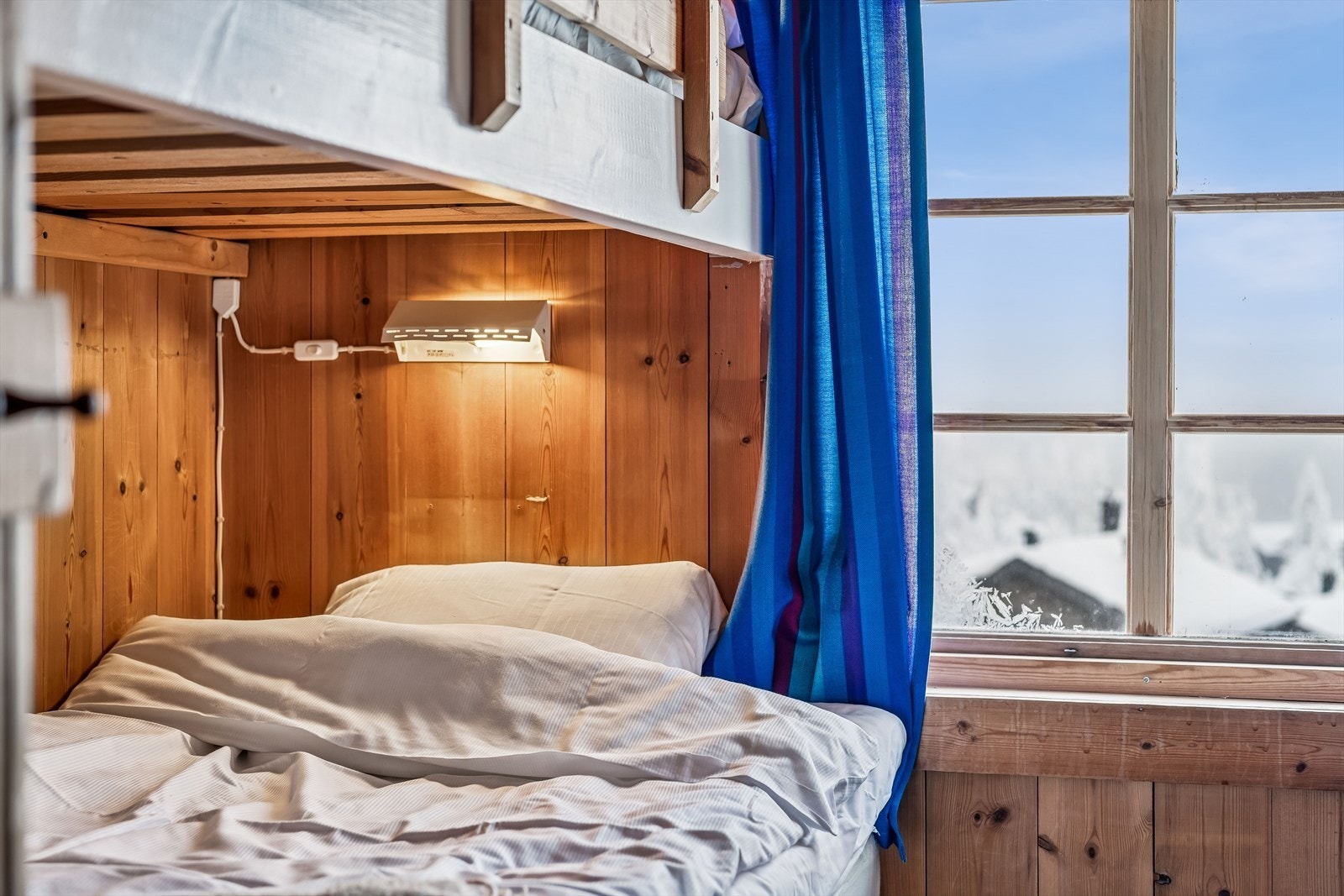 Hver sengeplass har egen leselampe for ekstra komfort. Galleribilde