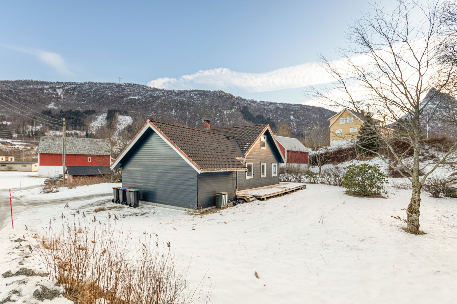 Stort tomt. Galleribilde