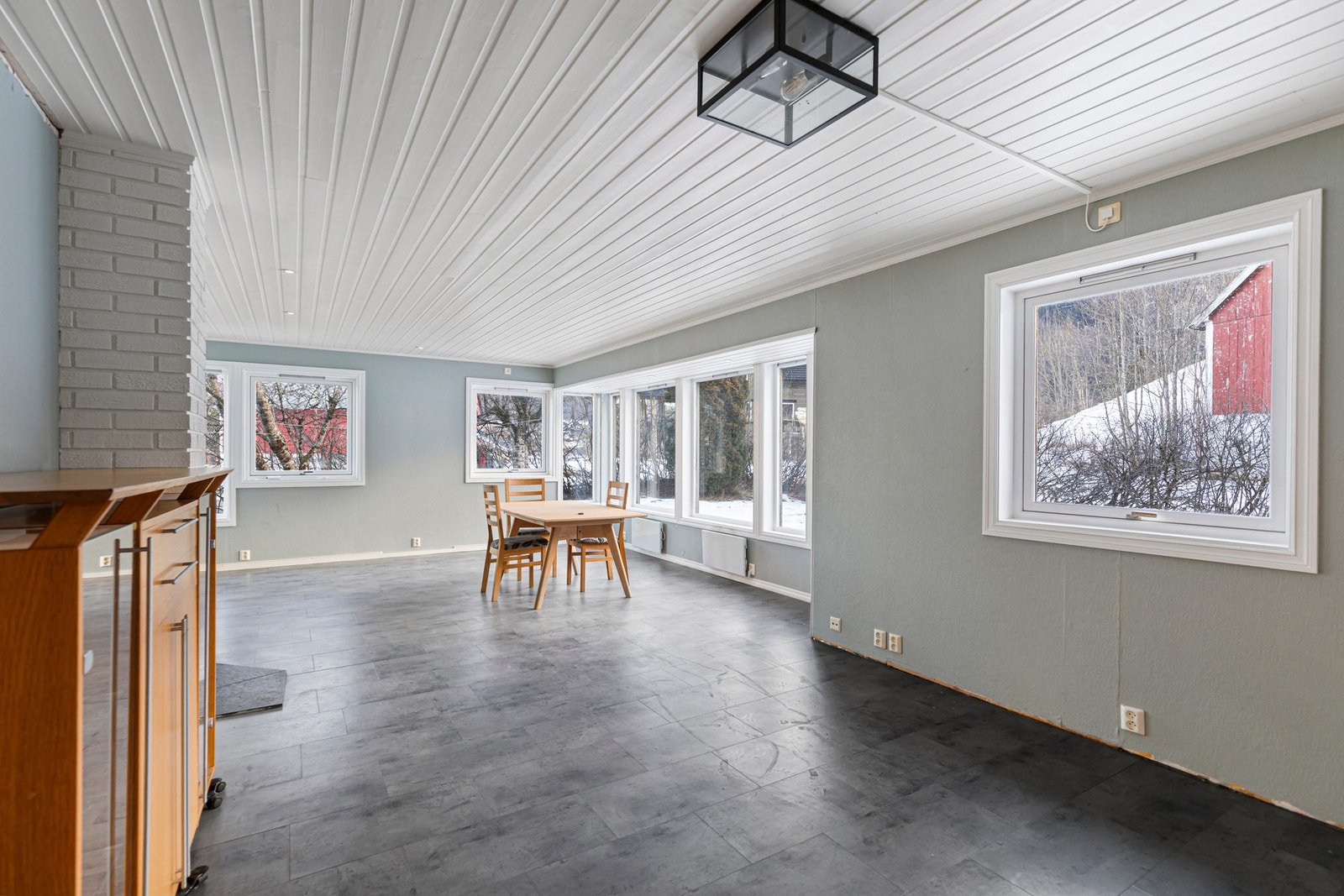 Hovedetasjen er 90 kvm. Galleribilde