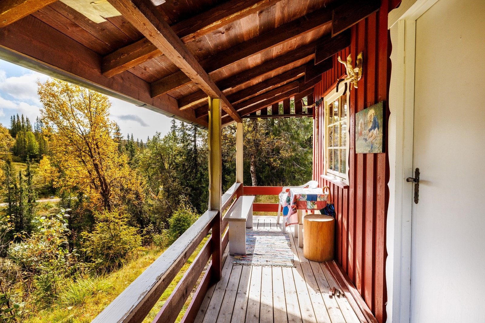 Overbygget inngangsparti Galleribilde