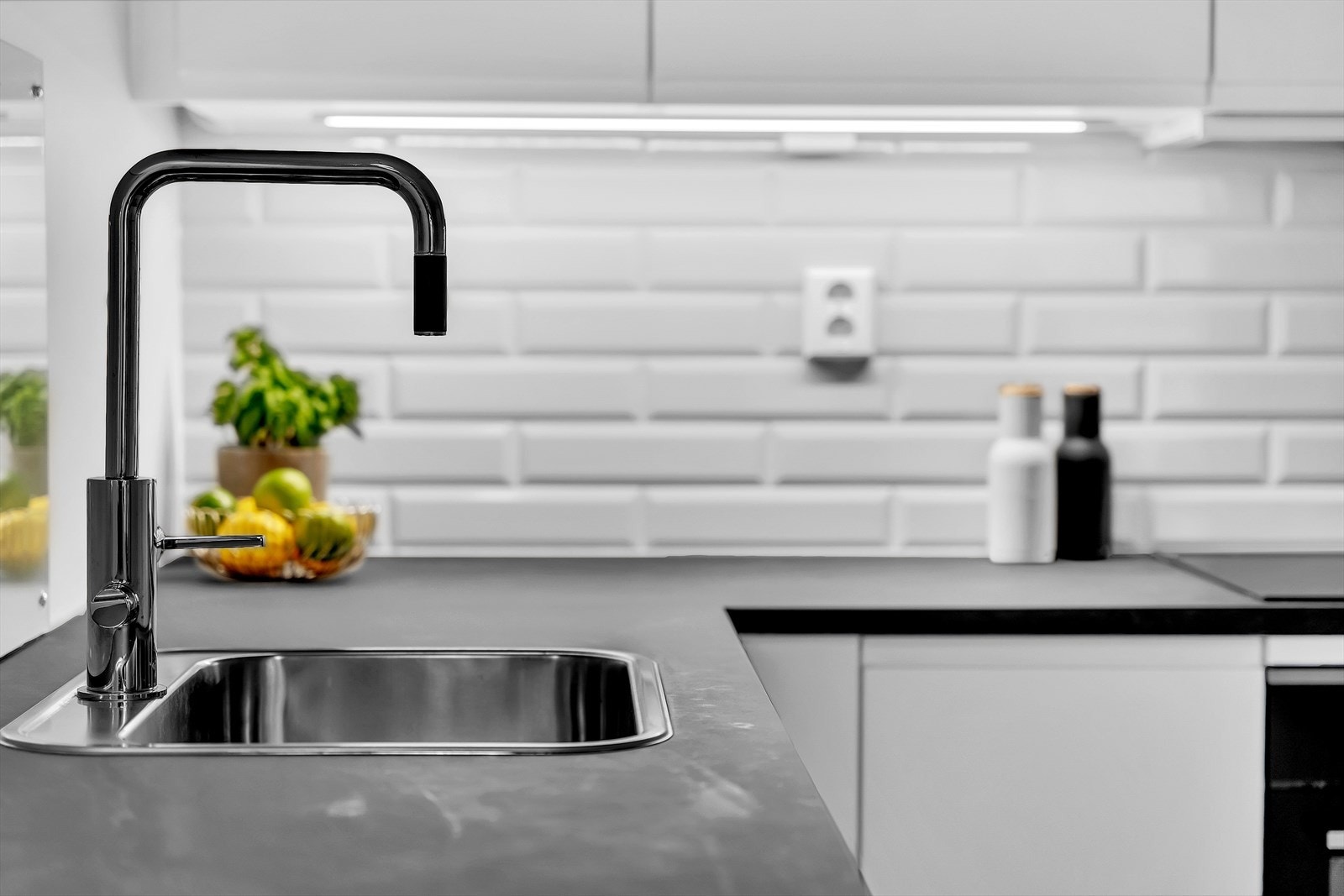 Detaljbilde kjøkken. Galleribilde