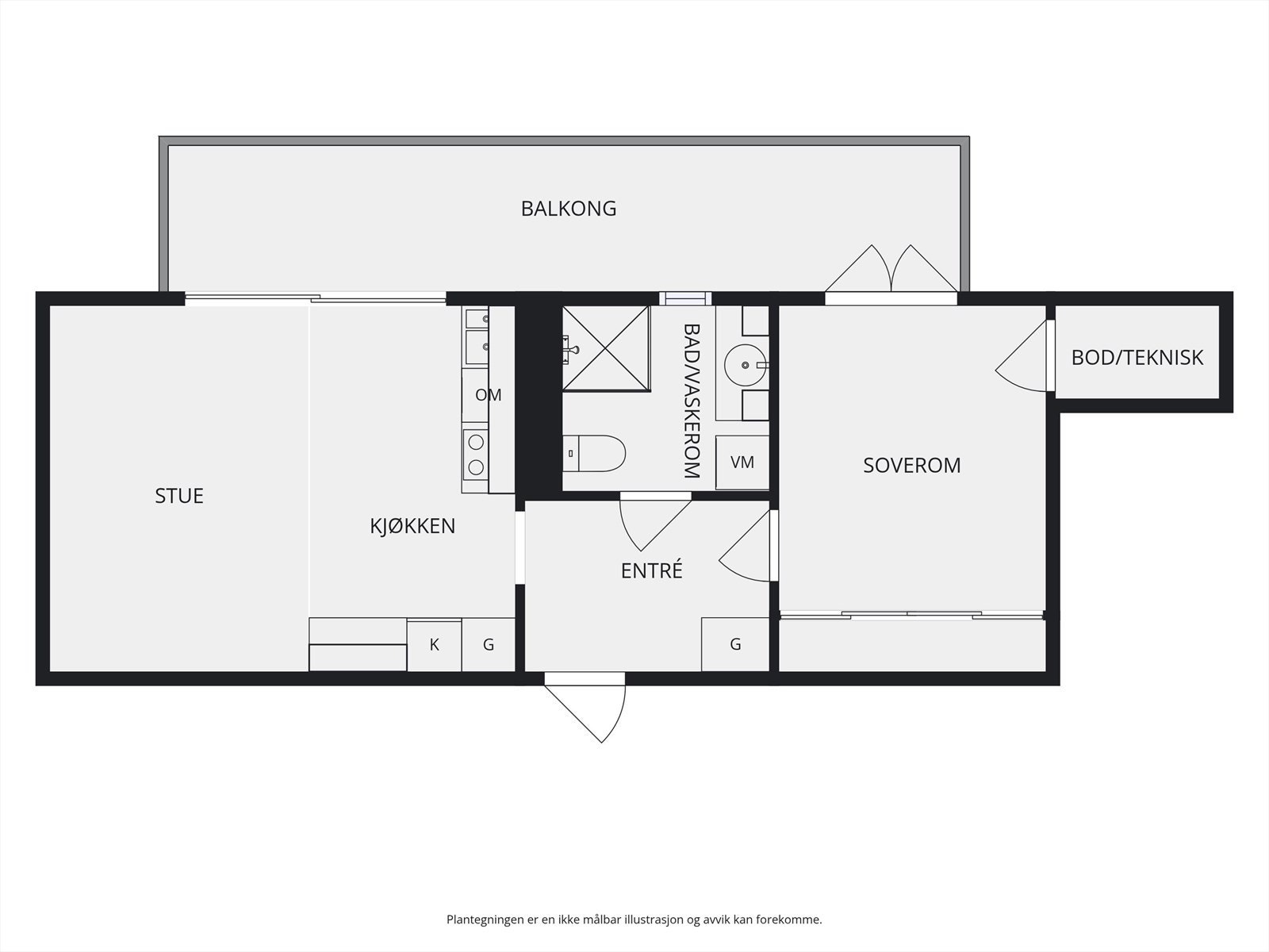 Plantegning. Galleribilde