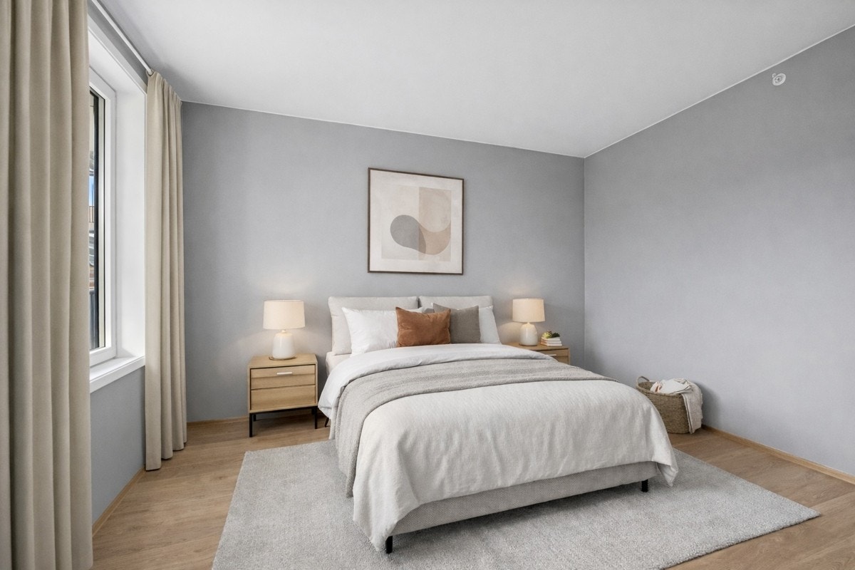 Soverom Digitaltstylet (AI) Galleribilde