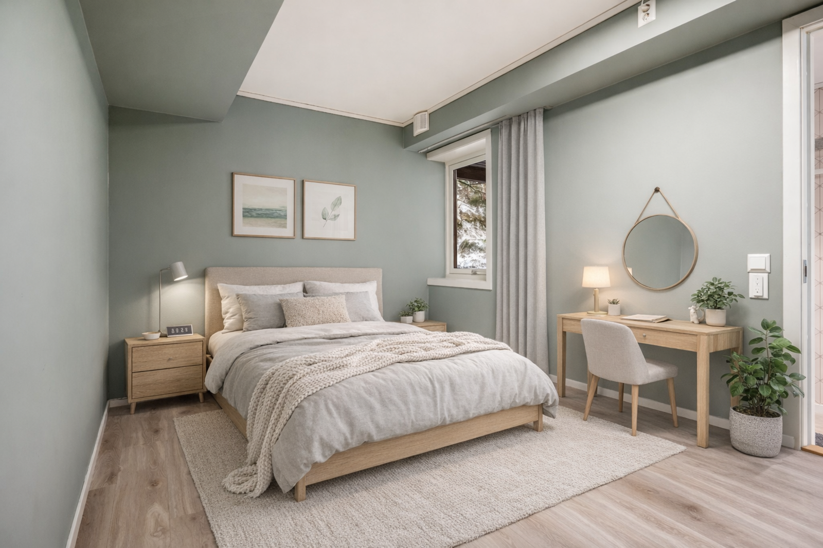 Bilde skapt som forslag til hvordan man kan møblere, illustrert med KI. Galleribilde