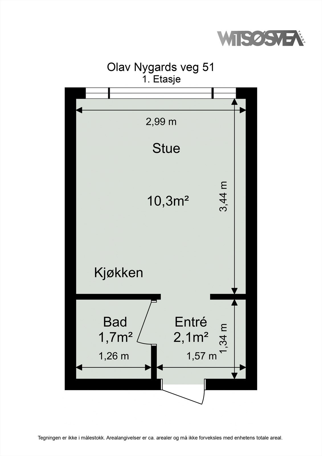 Planskisse Galleribilde