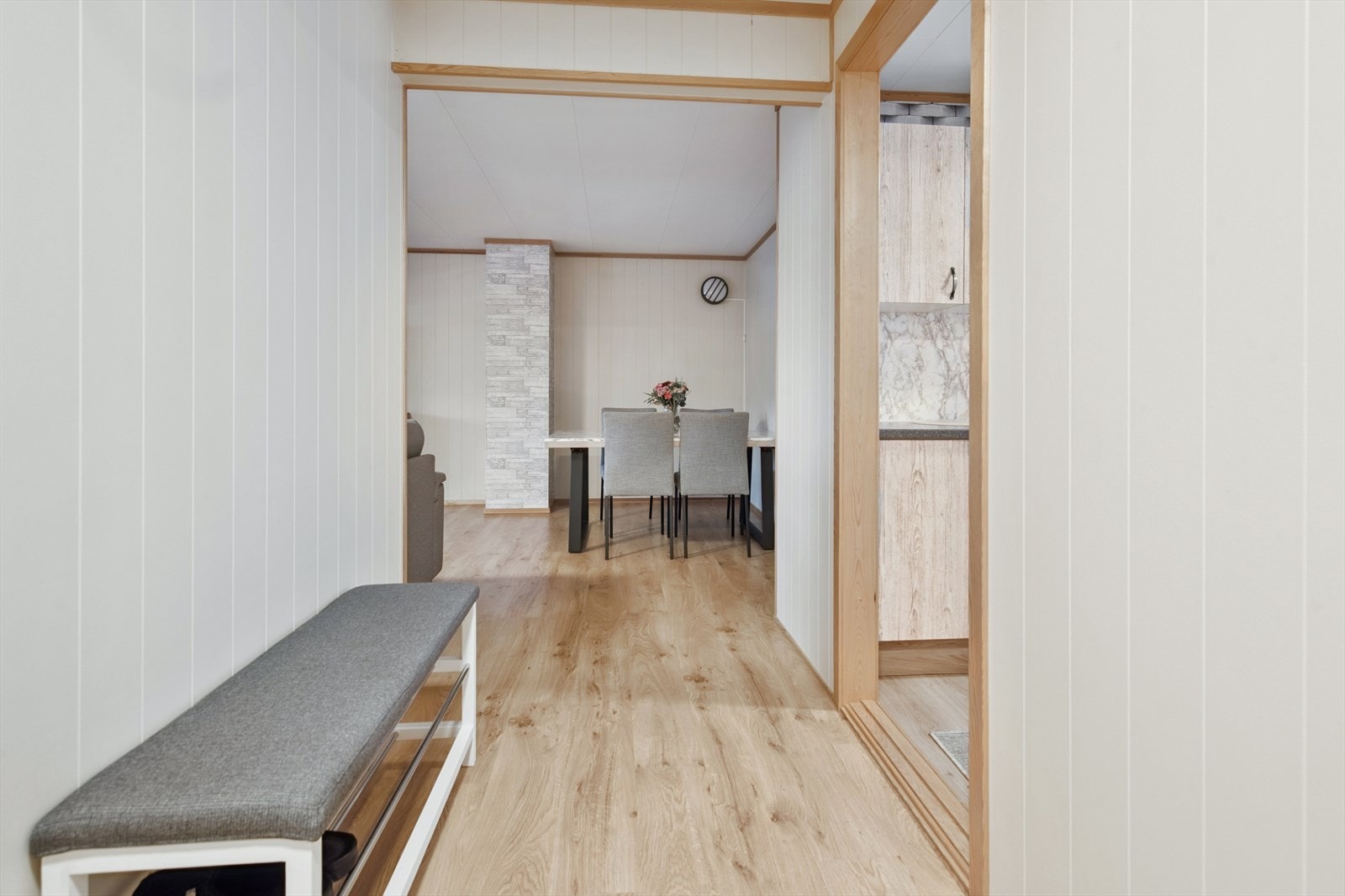 Pen og godt vedlikeholdt 3-roms leilighet. Galleribilde