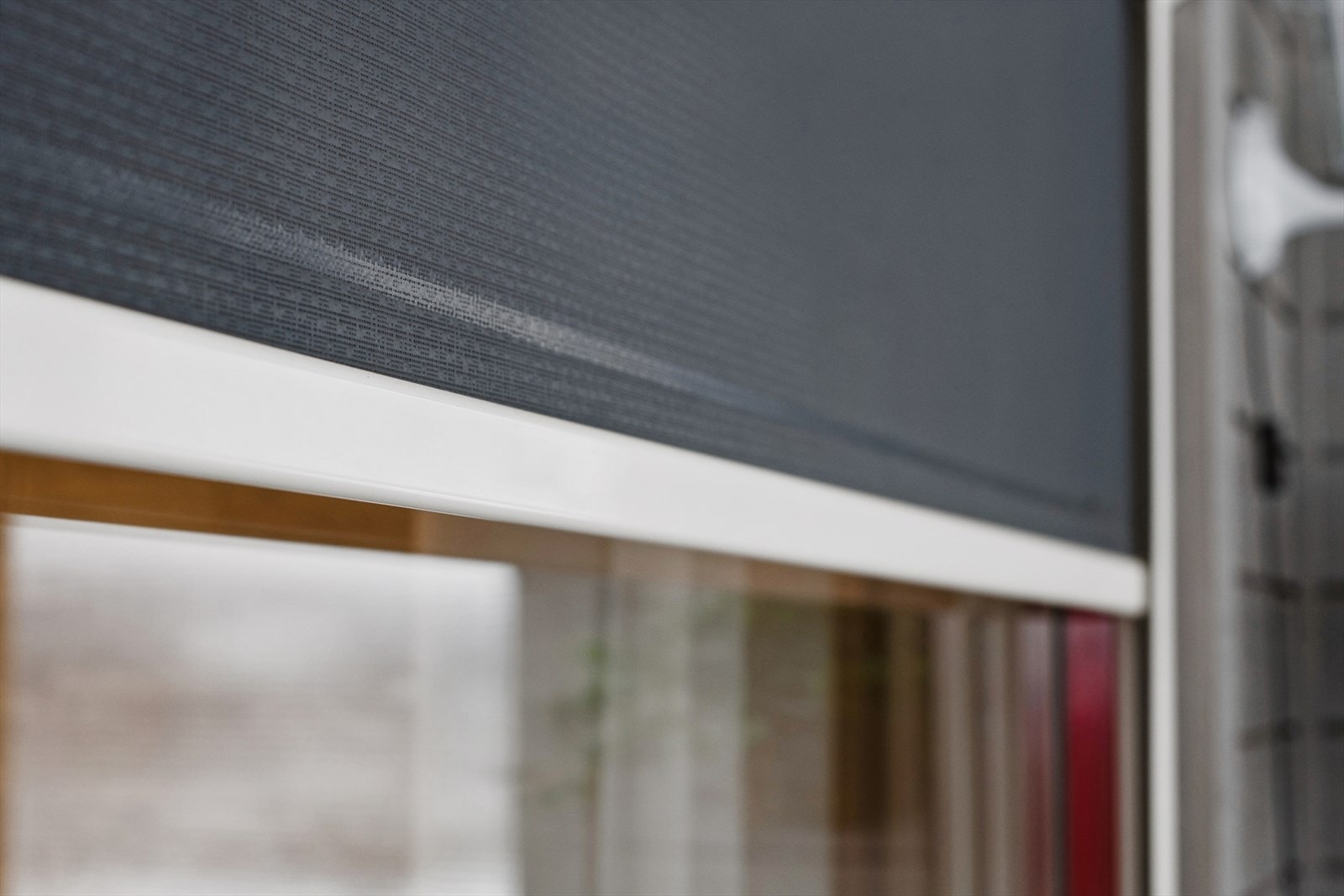 Det er solskjerming på stuevinduer Galleribilde