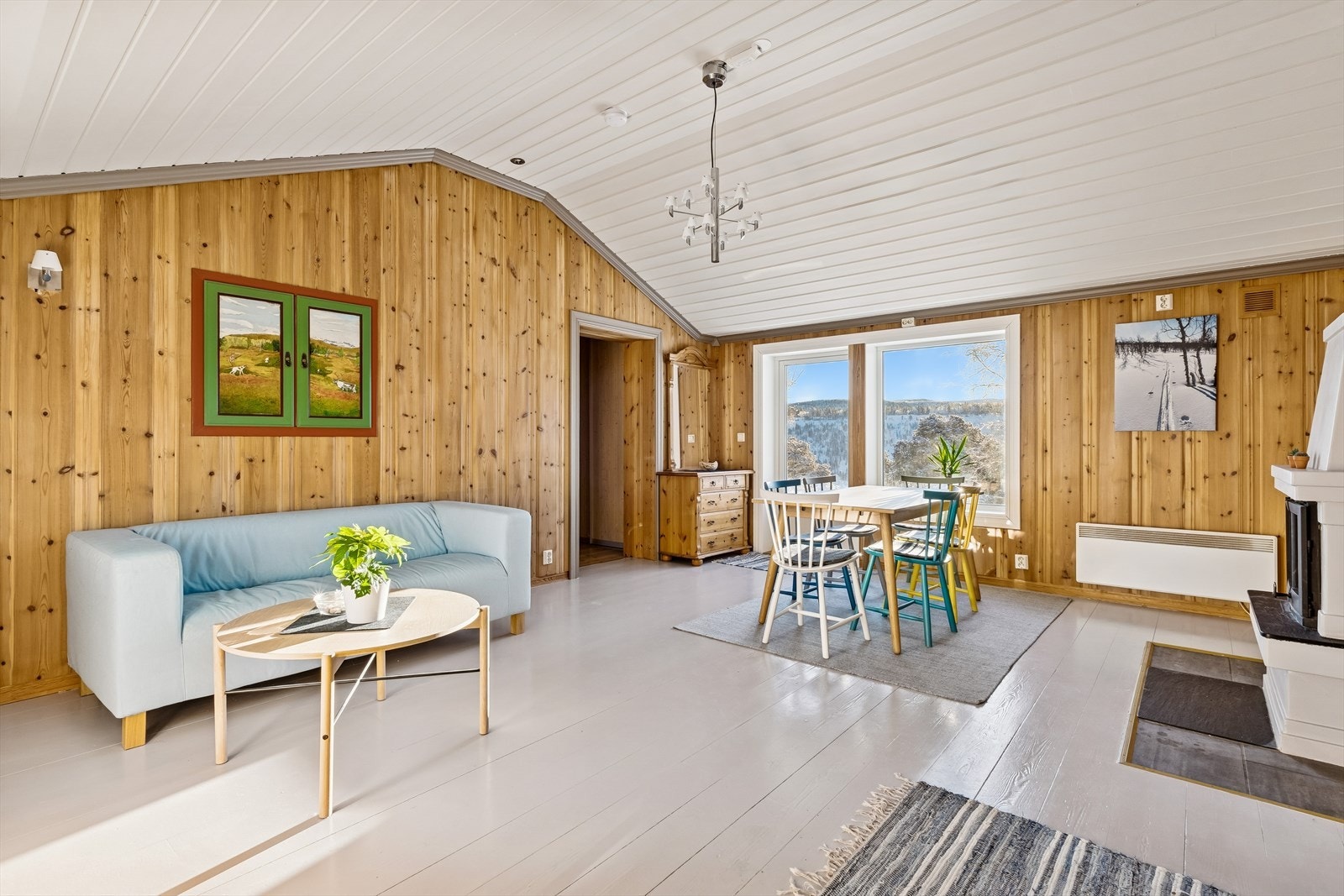 Kårbolig - stue Galleribilde