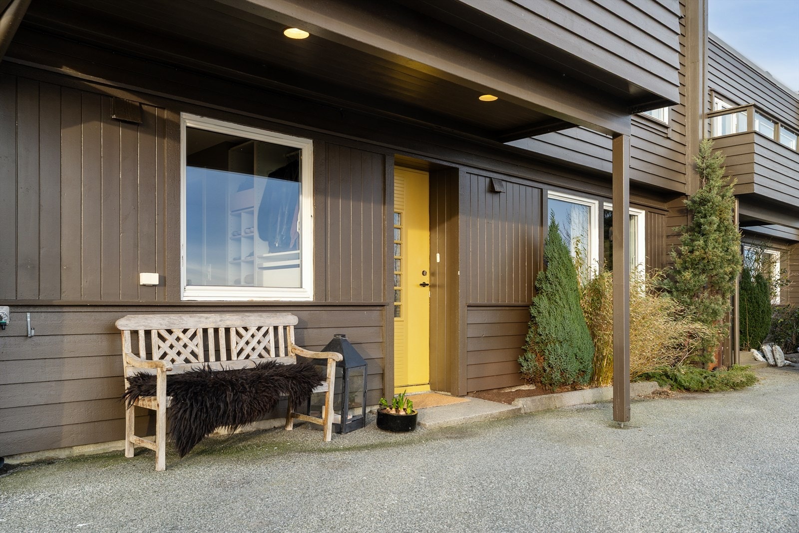 Overbygget inngangsparti. Galleribilde