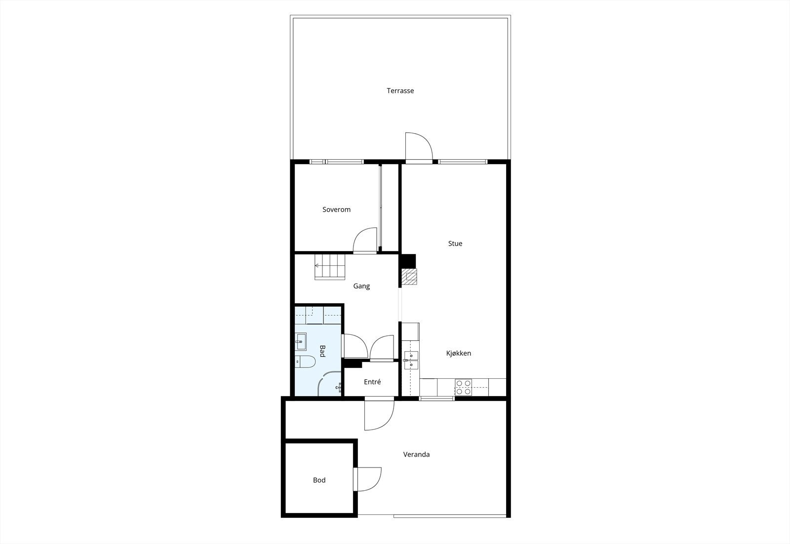 Planløsning. Galleribilde