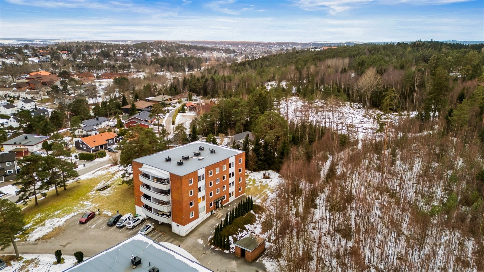 Nærhet til skog og natur får du med på kjøpet. Galleribilde