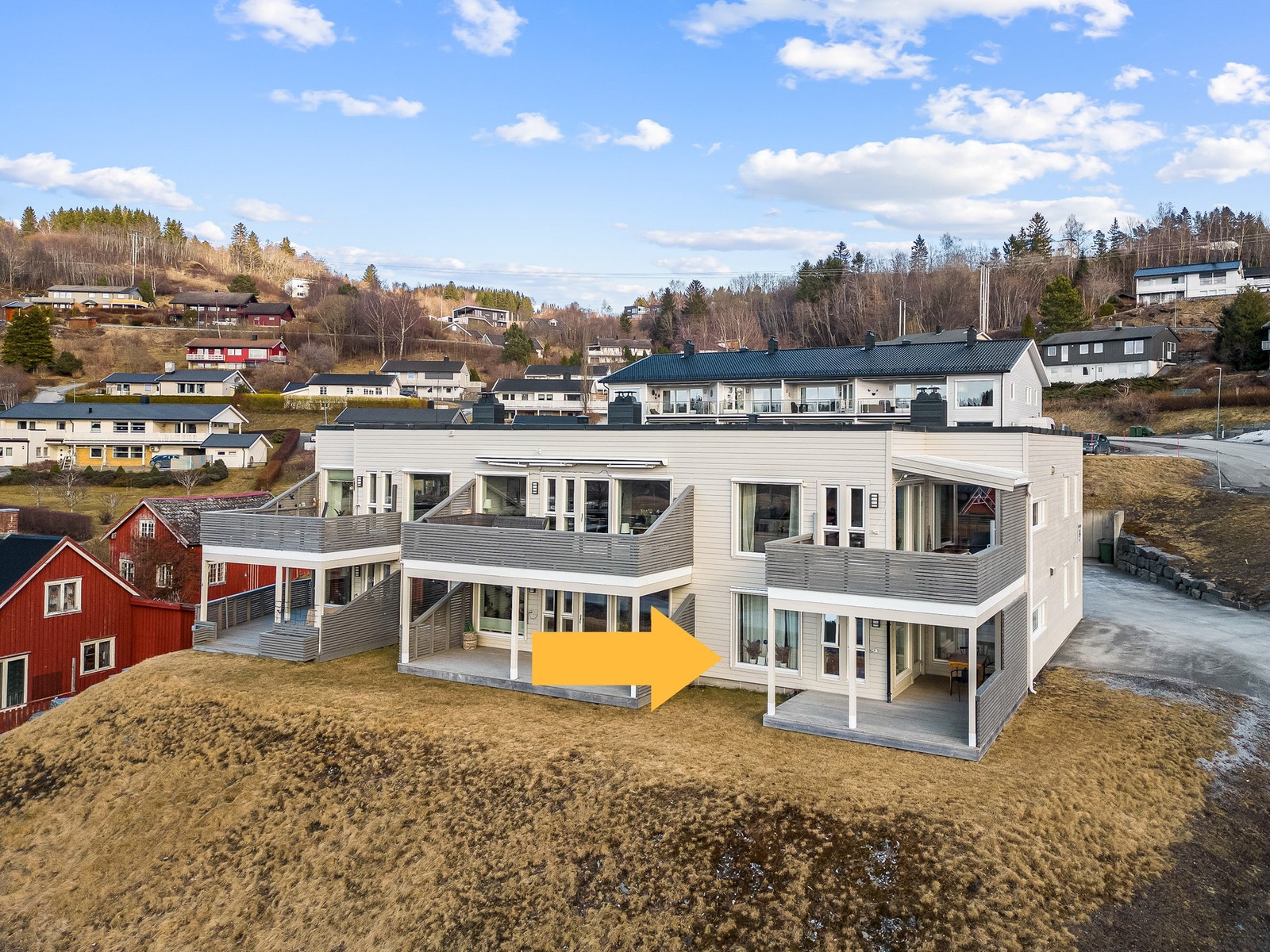 Pent beliggende på enden av bygget. Galleribilde