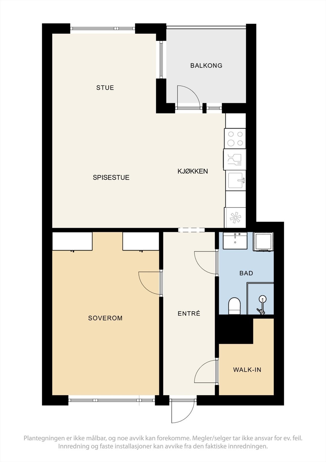 Plantegning. Galleribilde