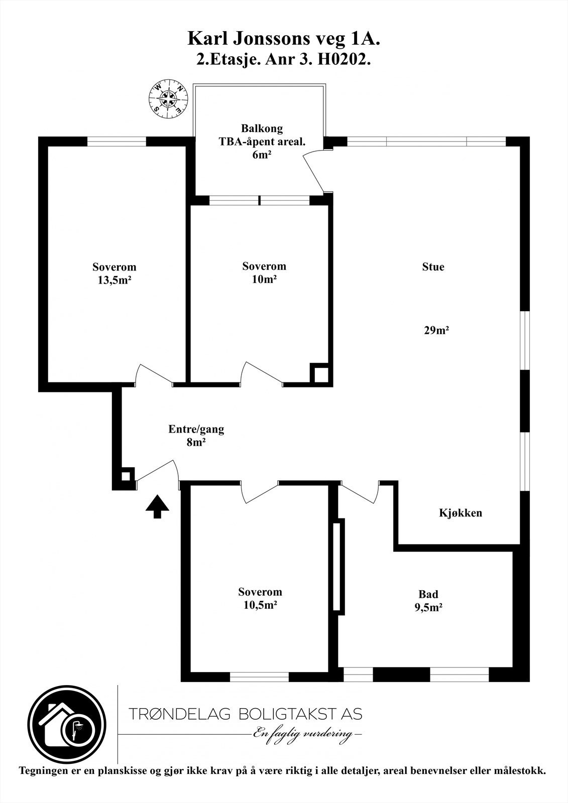 Plantegning. Galleribilde