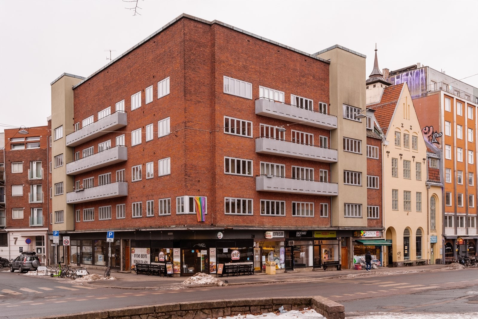Borettslaget Hollendergården består av 31 andeler. Galleribilde