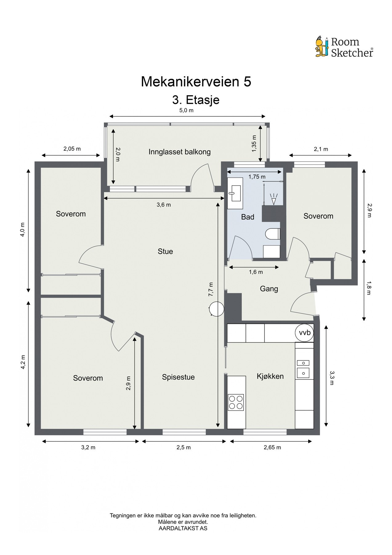 Planskisse. Galleribilde