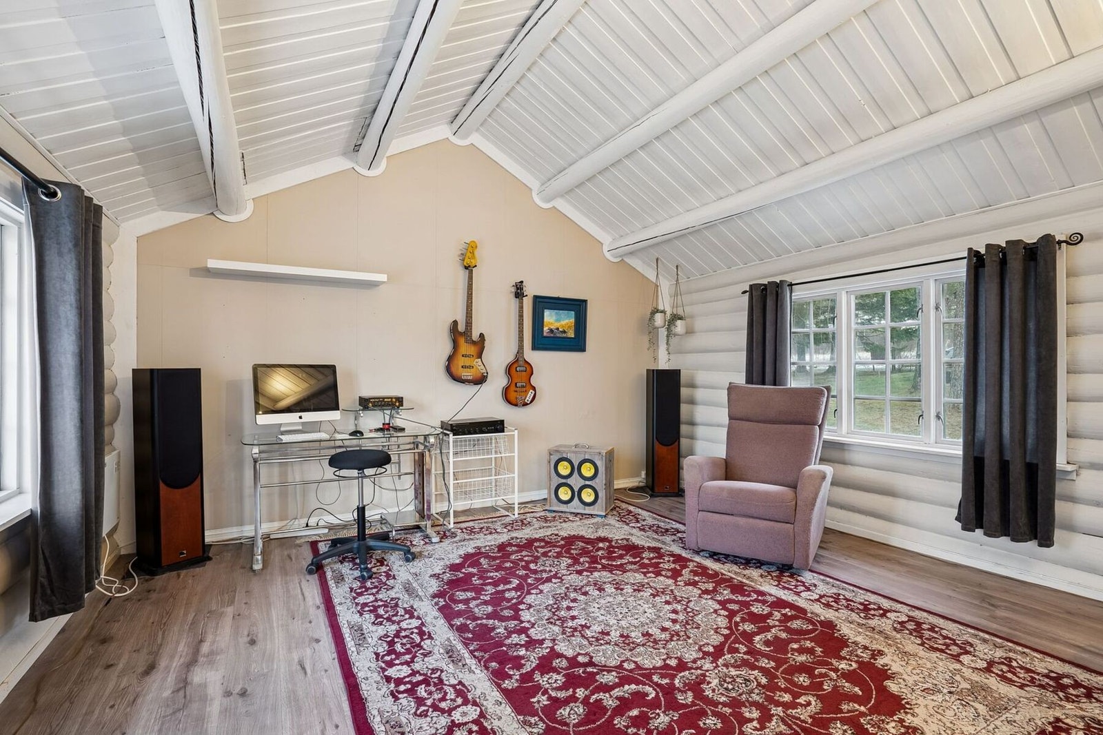 Den andre stuen er på 22,5 kvm. Galleribilde