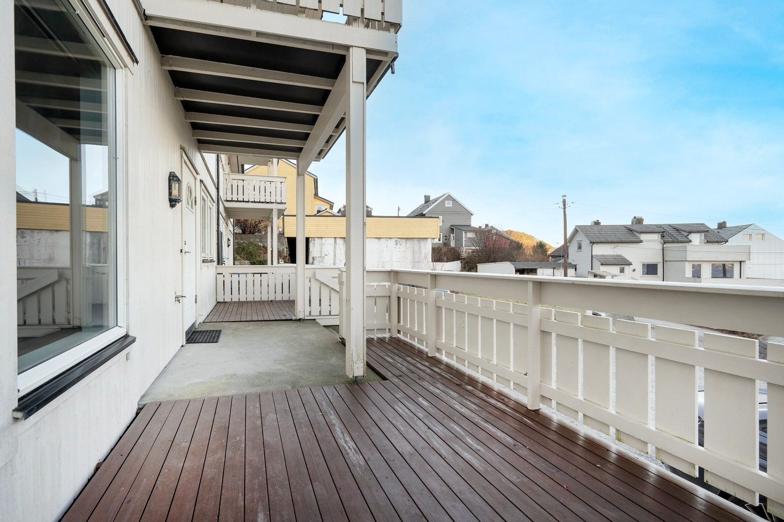 Nordvendt veranda på 23 m². Galleribilde