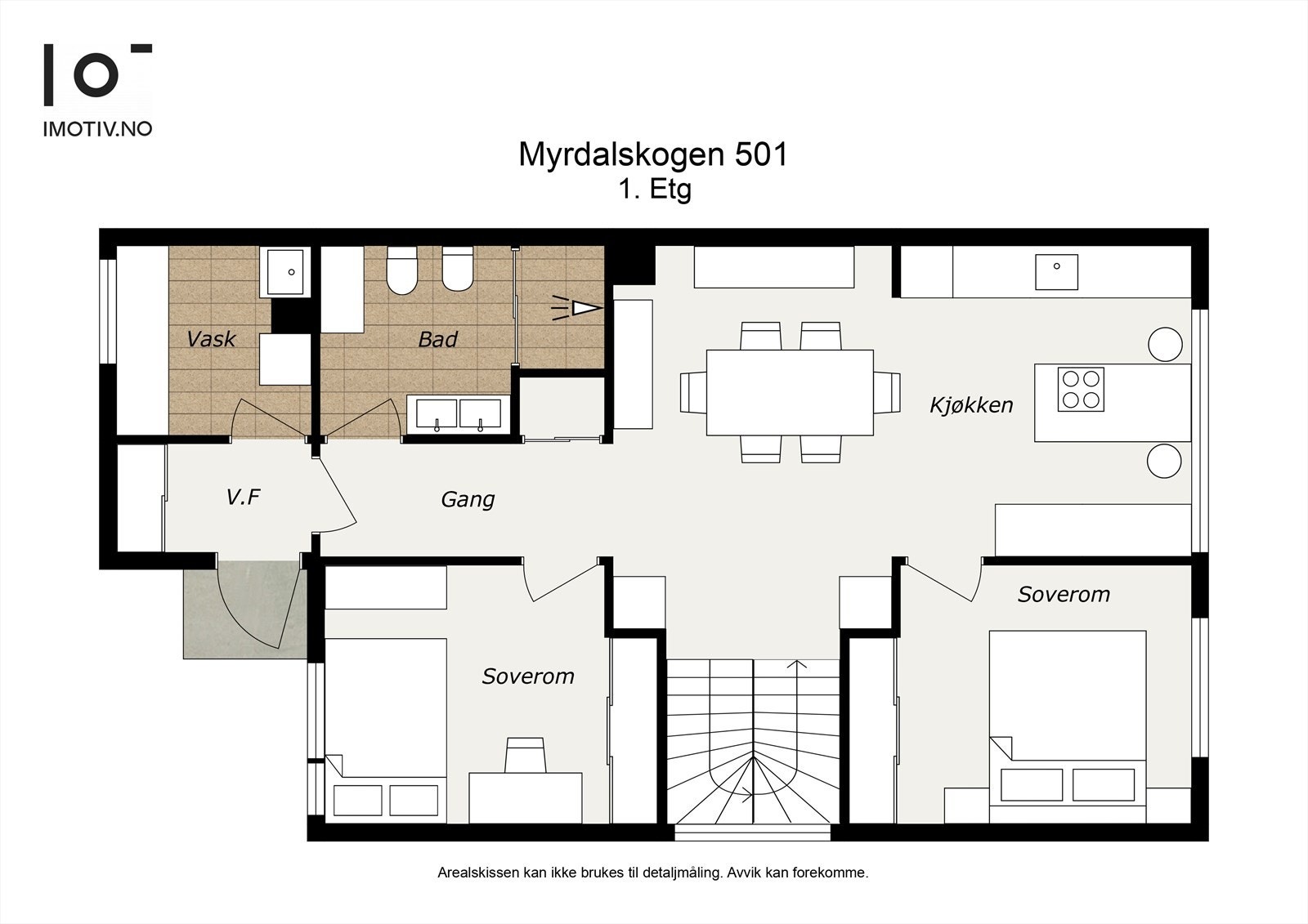 - Plantegning 1. etasje - Galleribilde