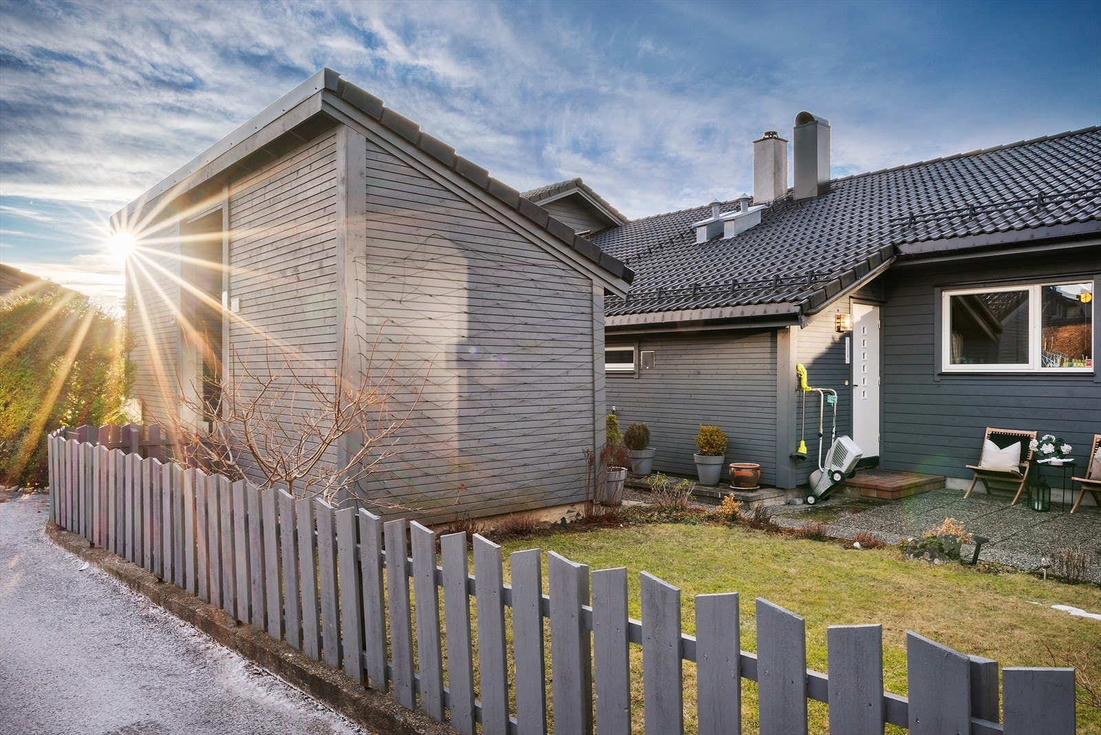 - Boligen disponerer også en ekstern bod på 5,4 m² - Galleribilde