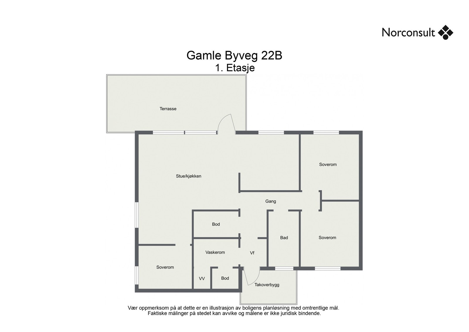 Planskisse Galleribilde