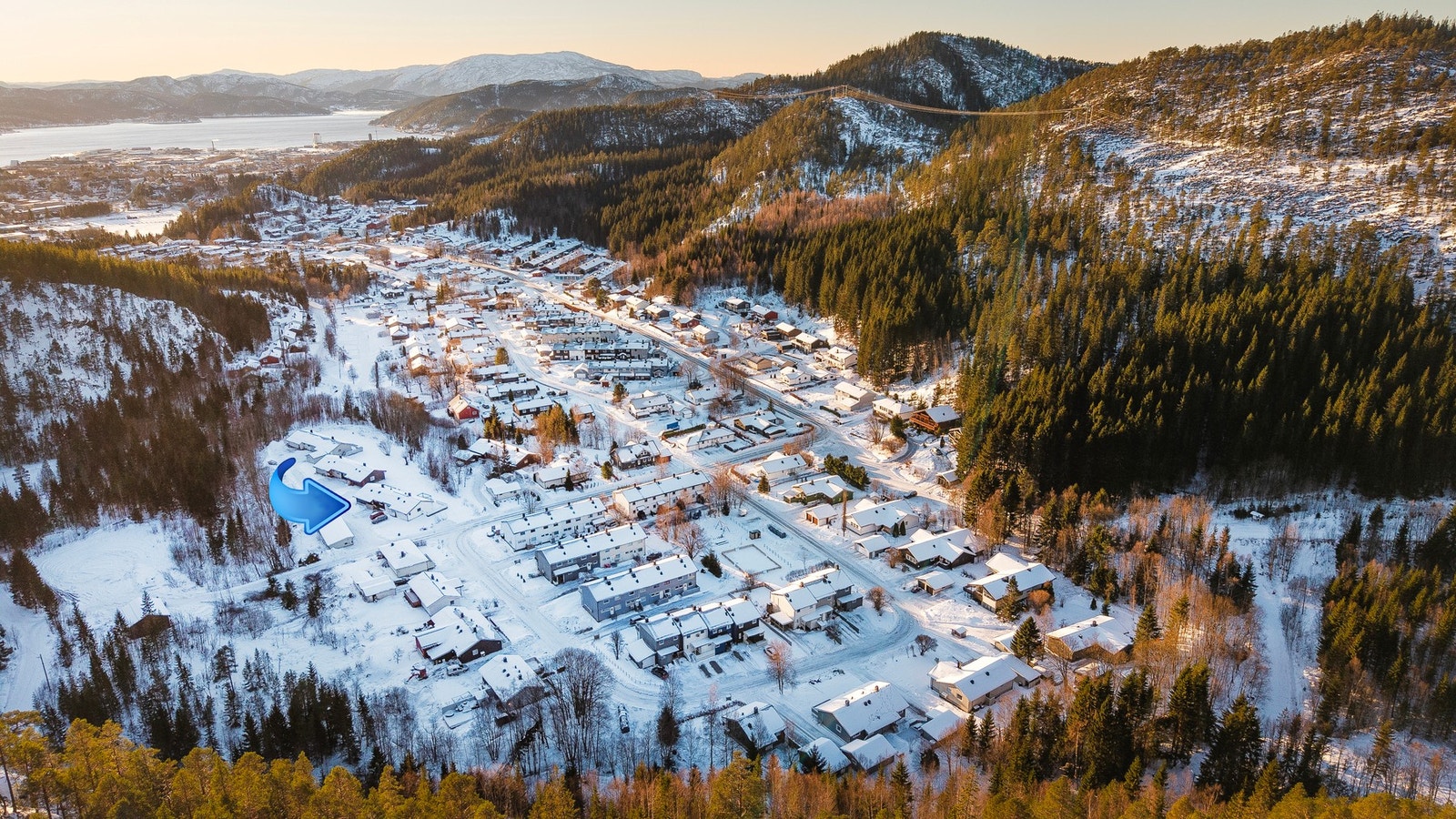 Oversiktsbilde av nærmiljøet Galleribilde