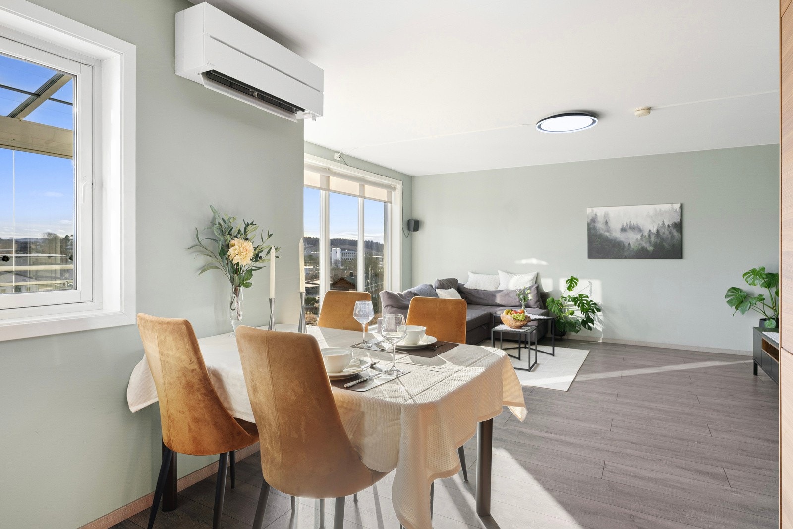 Varmepumpe gir jevn temperatur og god komfort året rundt Galleribilde