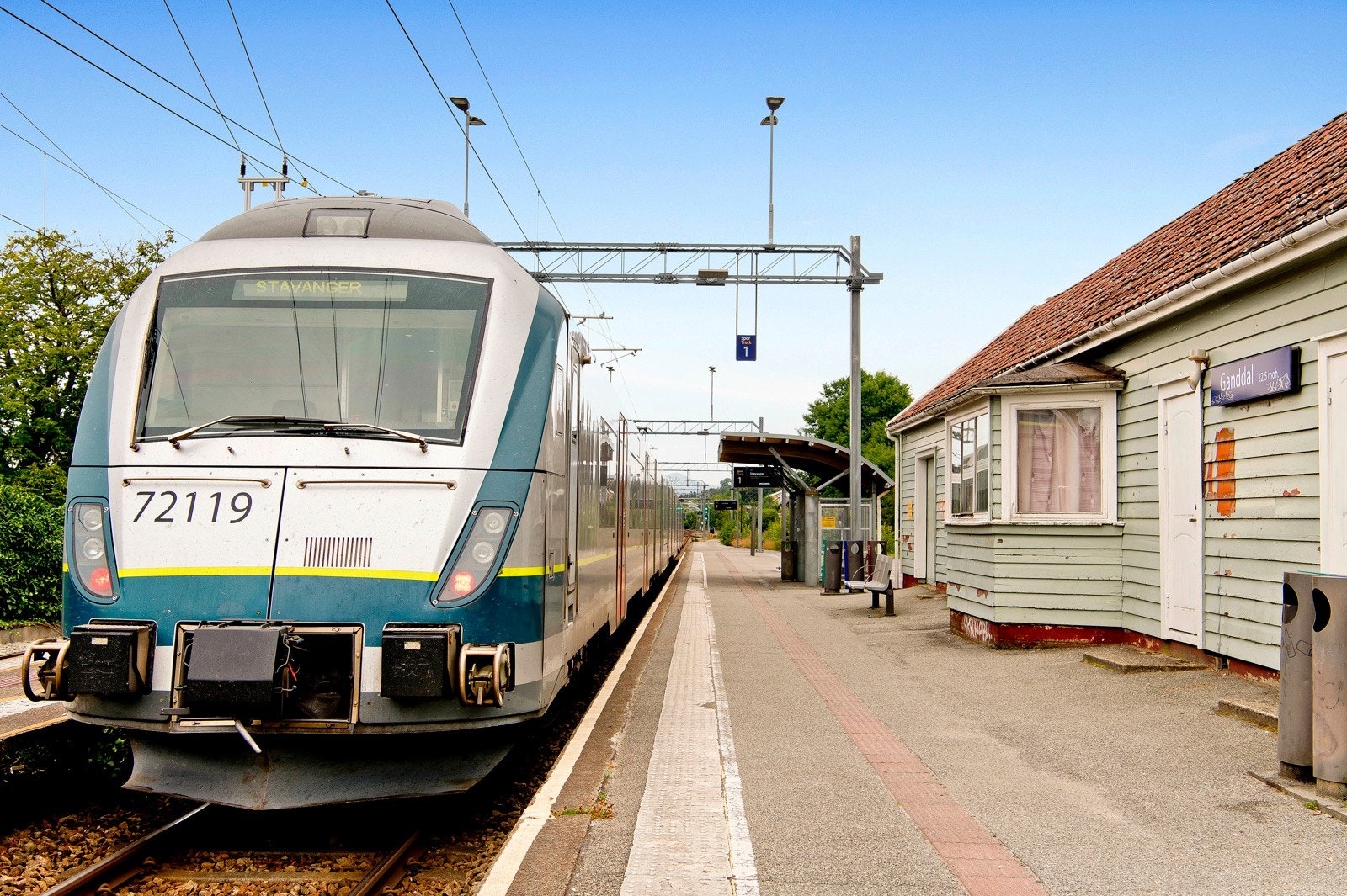 Gode togforbindelser gir rask adkomst til både Sandnes og Stavanger Galleribilde