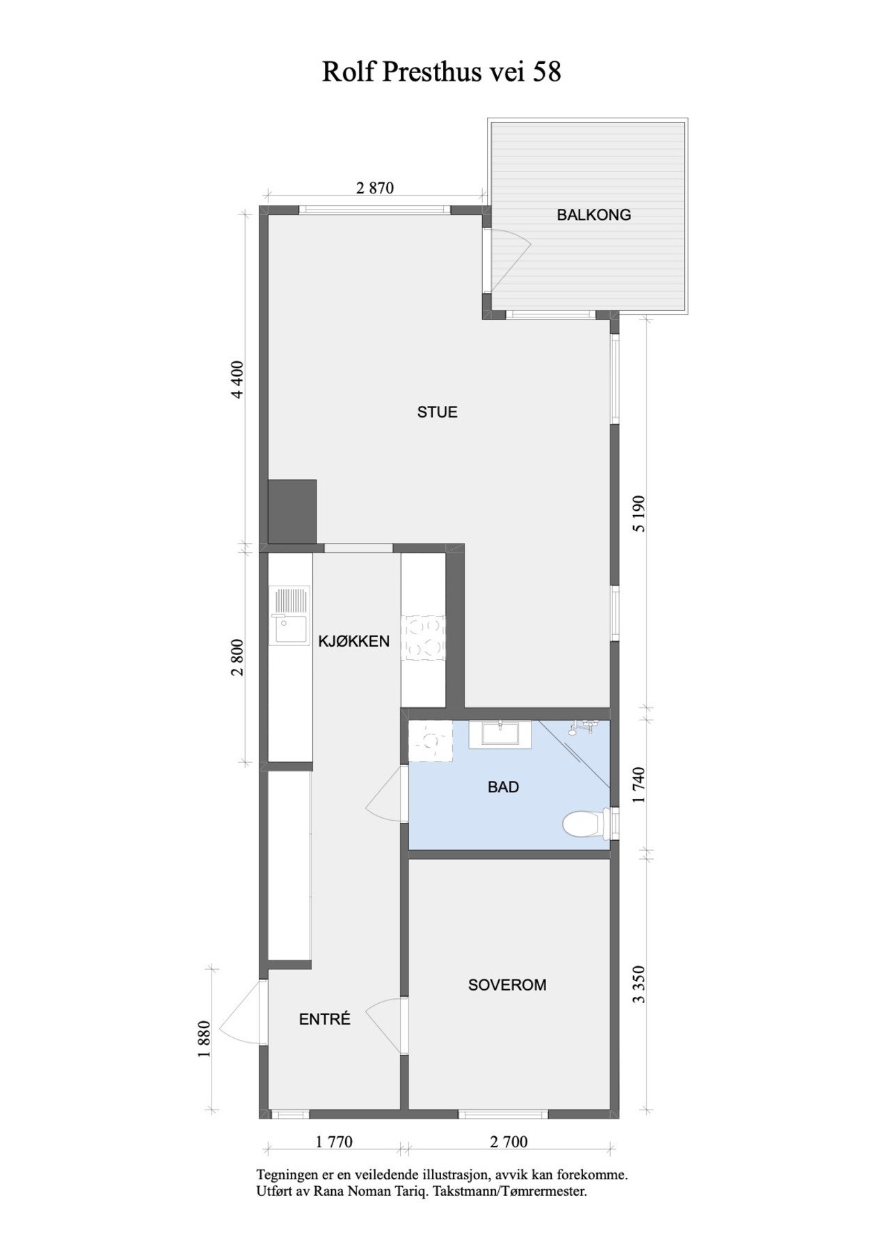 Planskisse Galleribilde