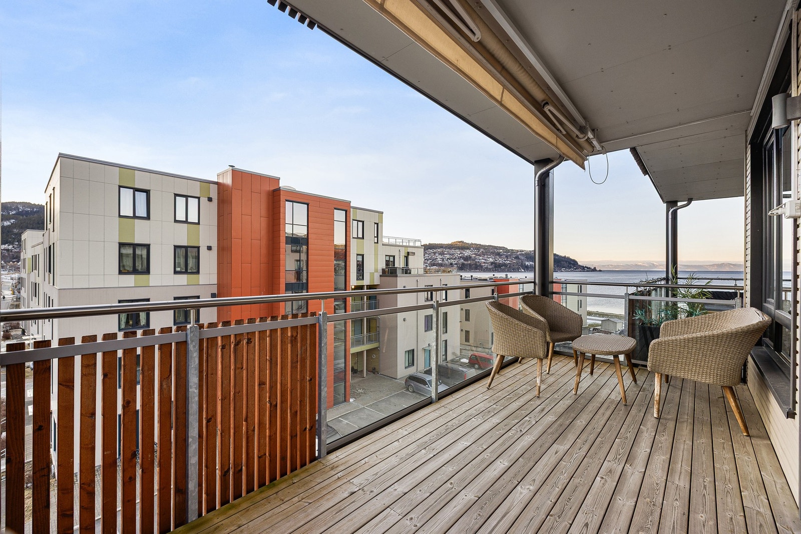 Balkong på 11 kvm. Galleribilde