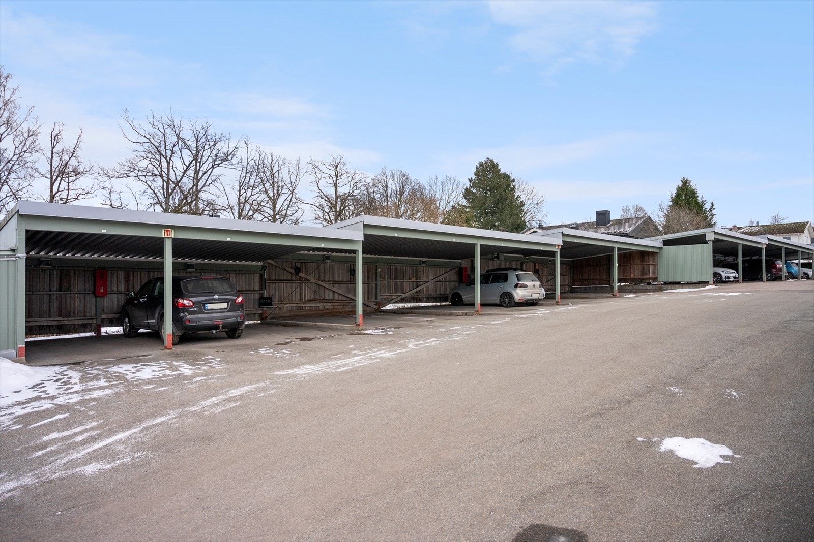 Alle boenheter har egen carport. Galleribilde