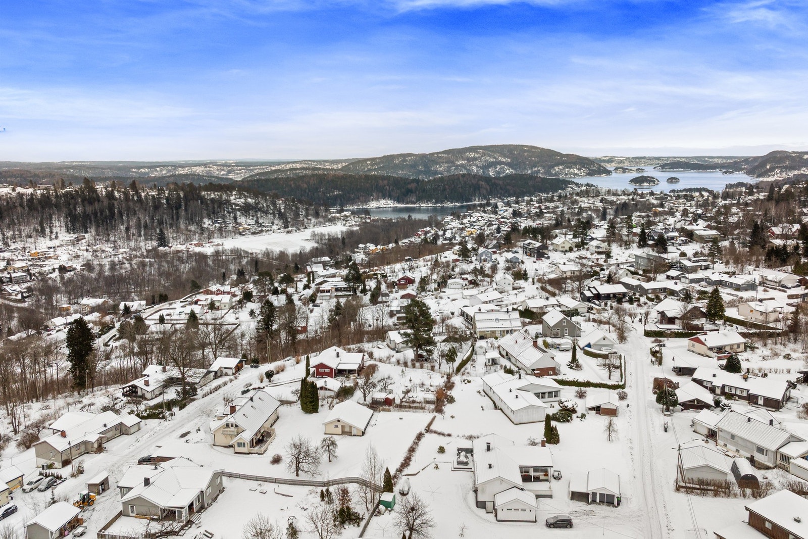 Grønnliveien ligger fint til like ovenfor Åros sentrum. Galleribilde