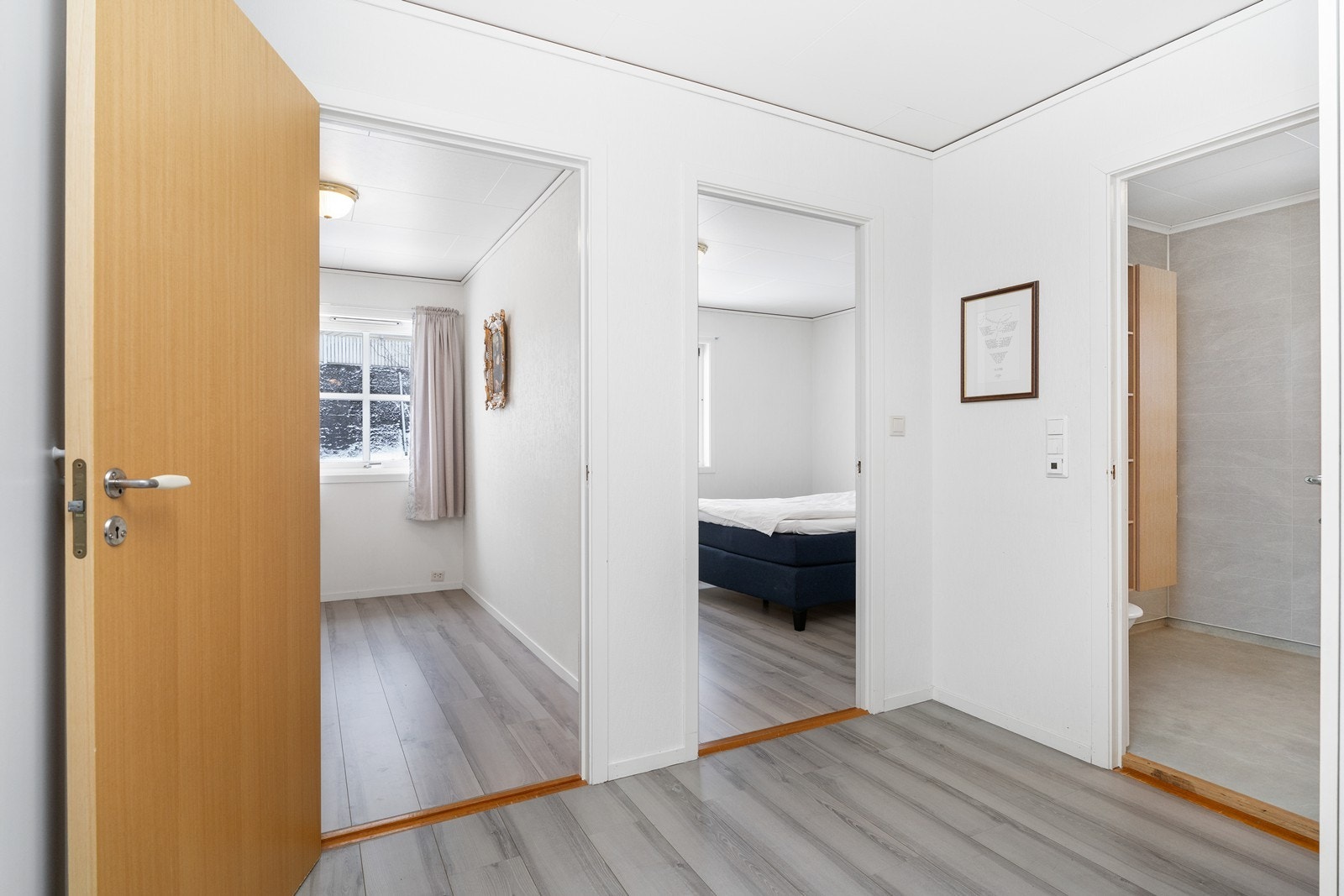 Fra gang mot begge soverom. Galleribilde