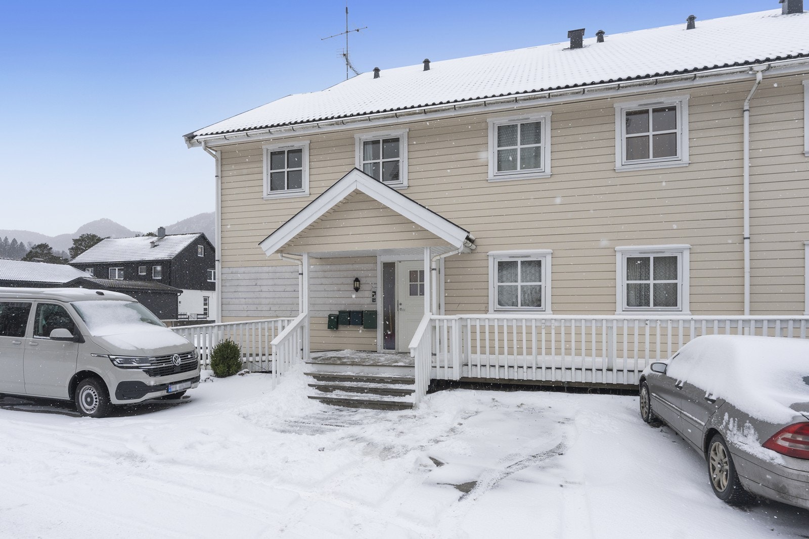 Inngang fra andre etasje. Galleribilde