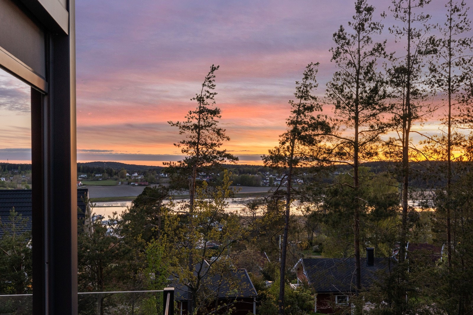 Solnedgang Galleribilde