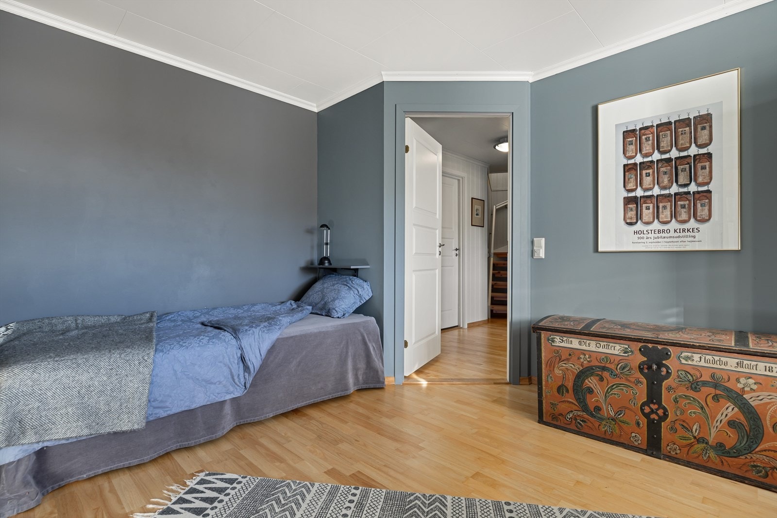 Rekkehusets andre soverom. Galleribilde