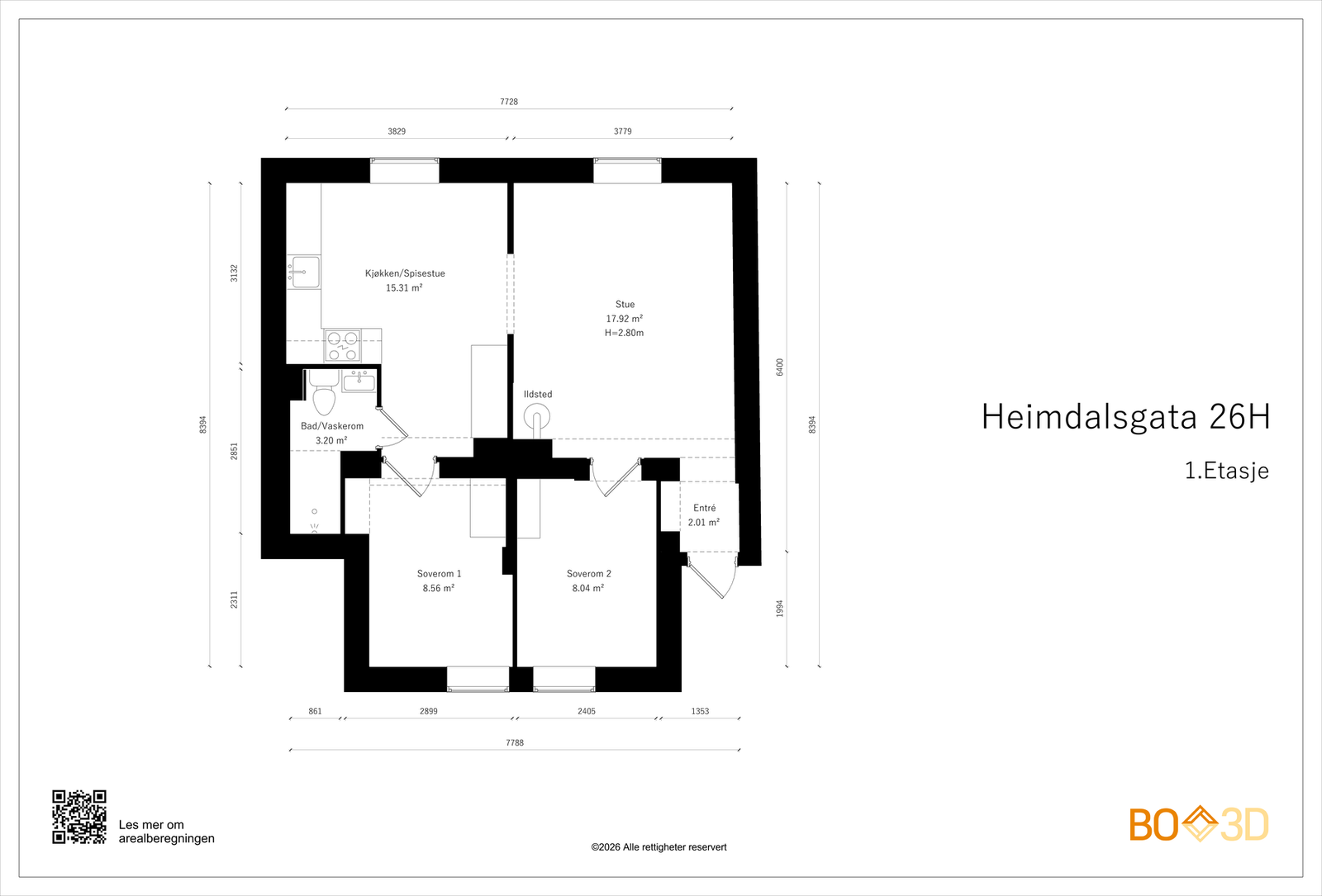 Dagens planløsning. Galleribilde