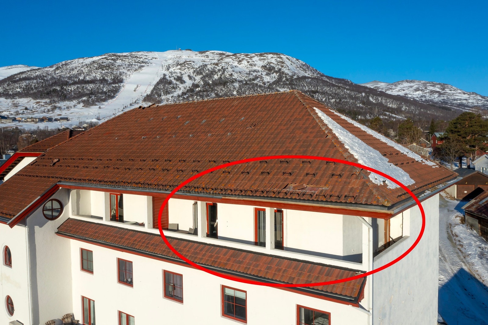 Leiligheten ligger i 4. etasje Galleribilde