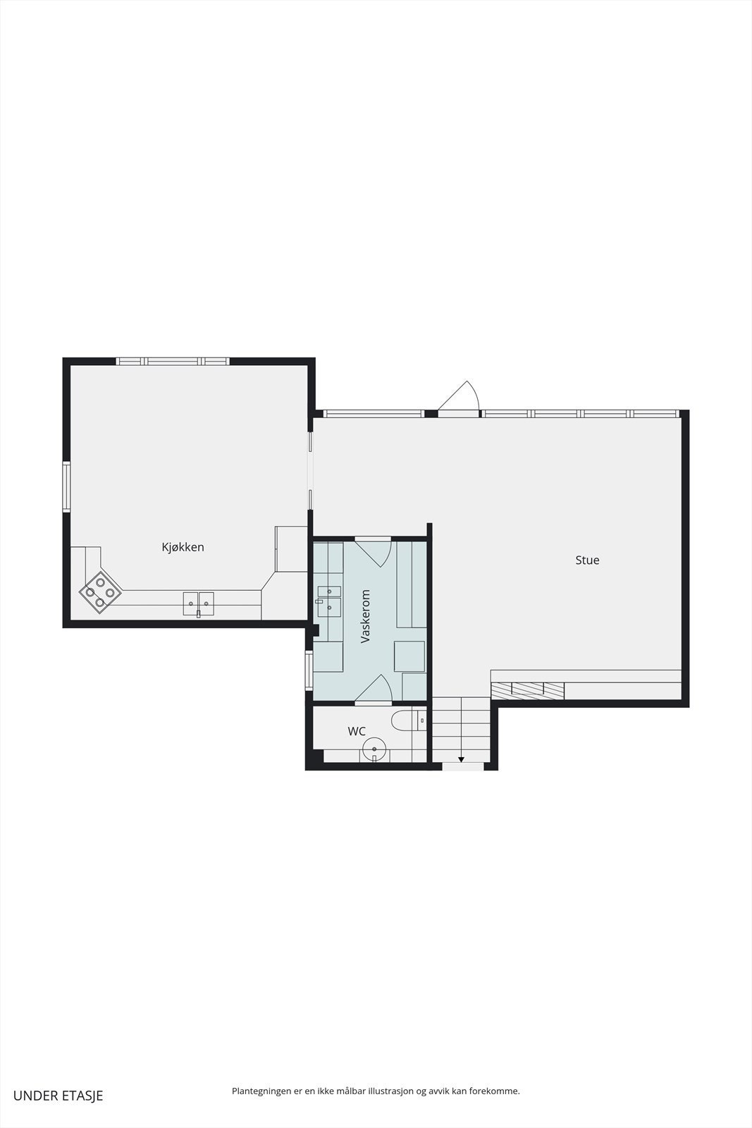 Plantegning mellometasjen - trykk på nyttige linker for å se bildene i plantegningene Galleribilde