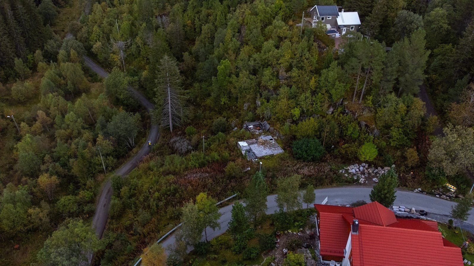 Det har tidligere stått en hytte på tomten Galleribilde