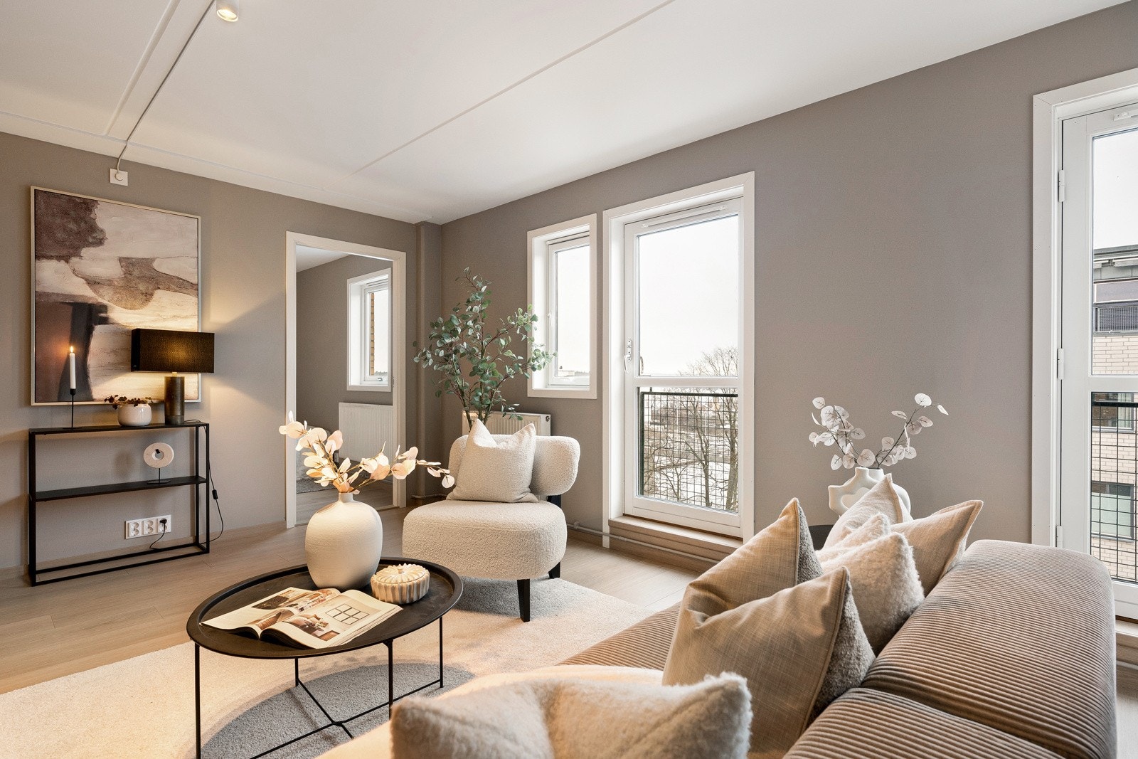 Fransk balkong. Galleribilde