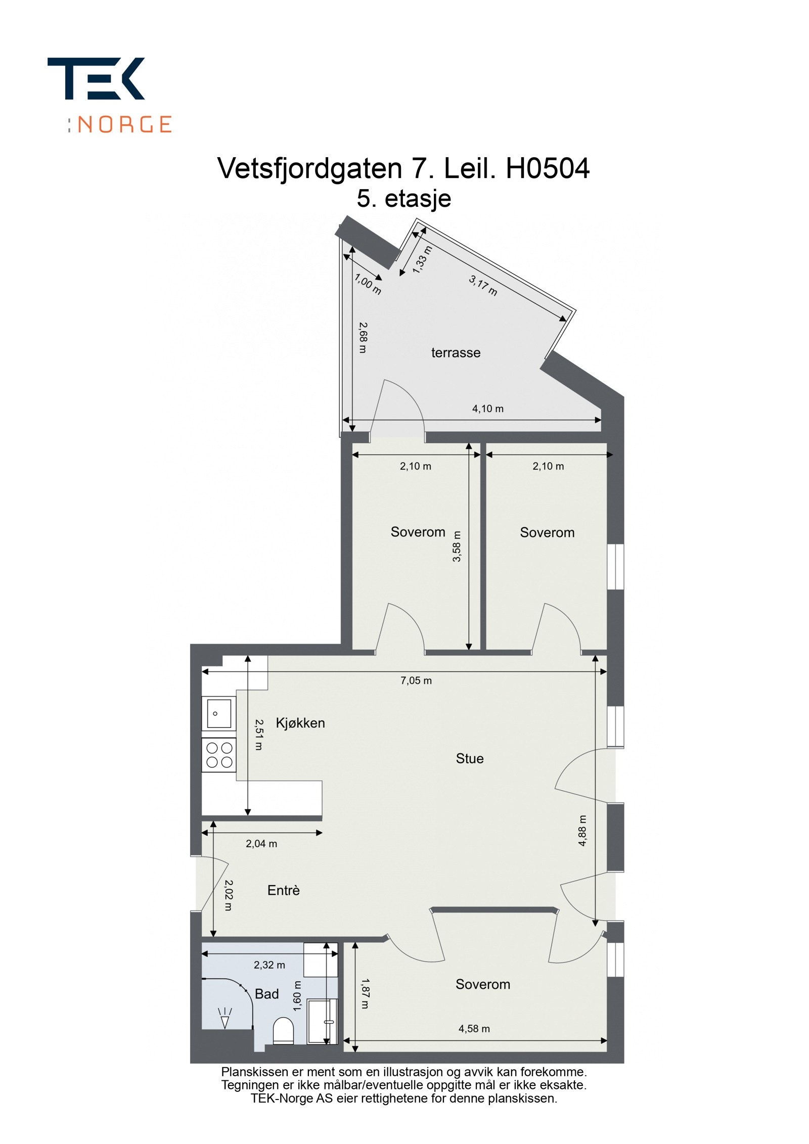 Plantegning. Galleribilde