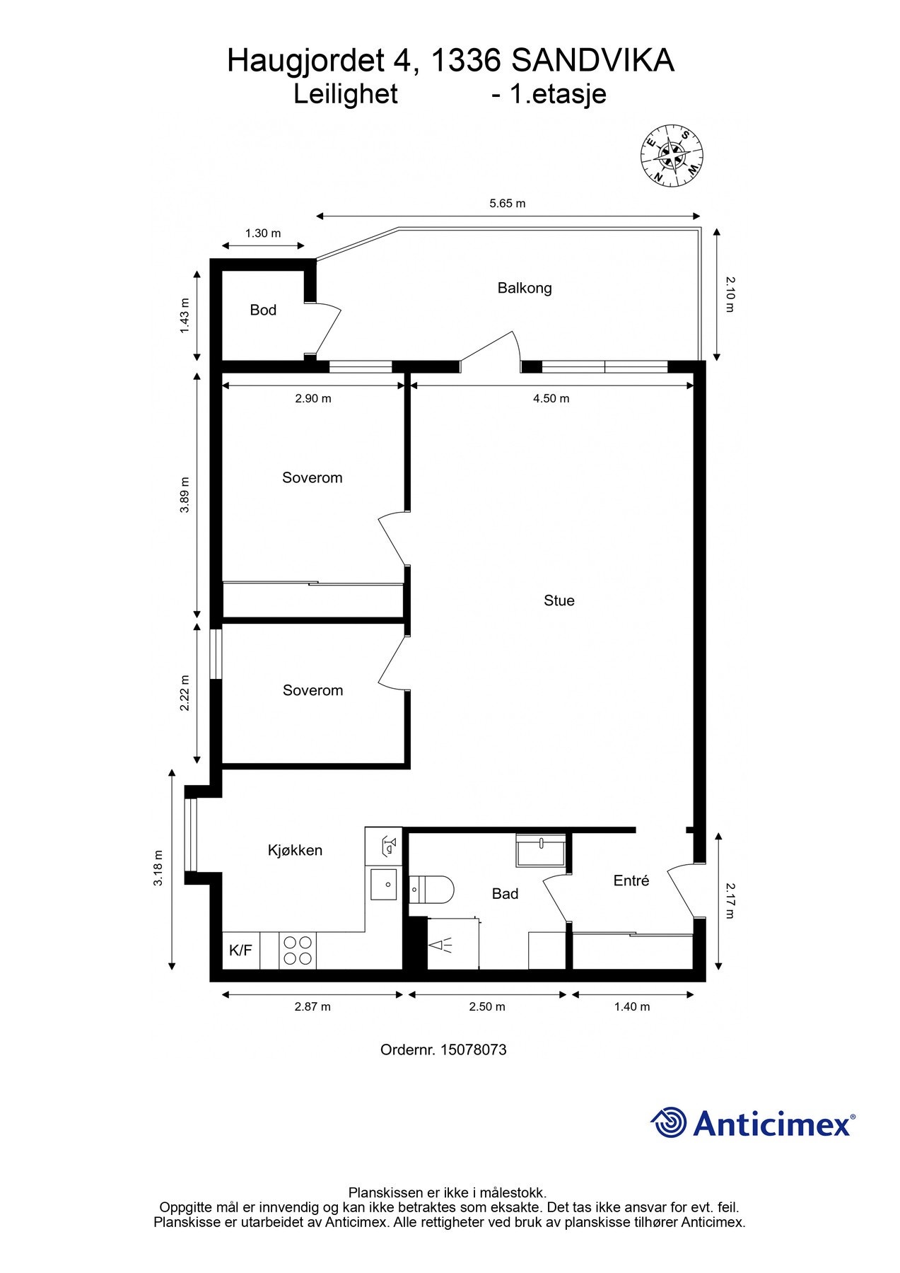 Plantegning. Galleribilde