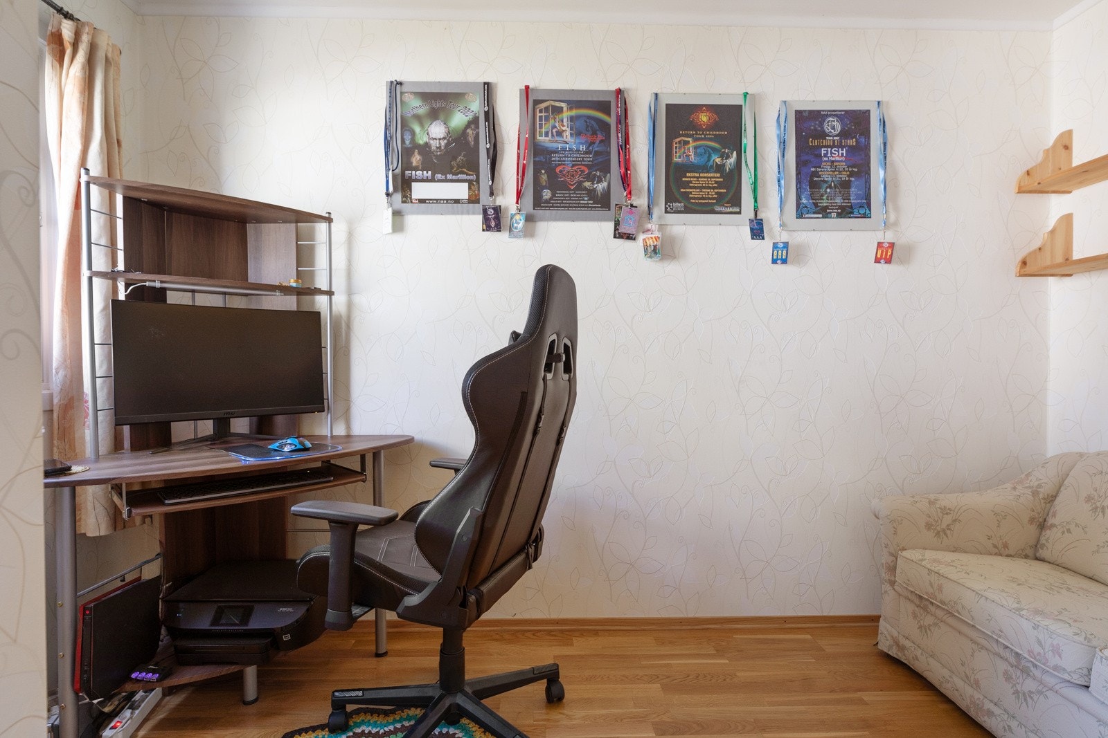 Soverom 3 benyttes i dag som et gjesterom. Galleribilde