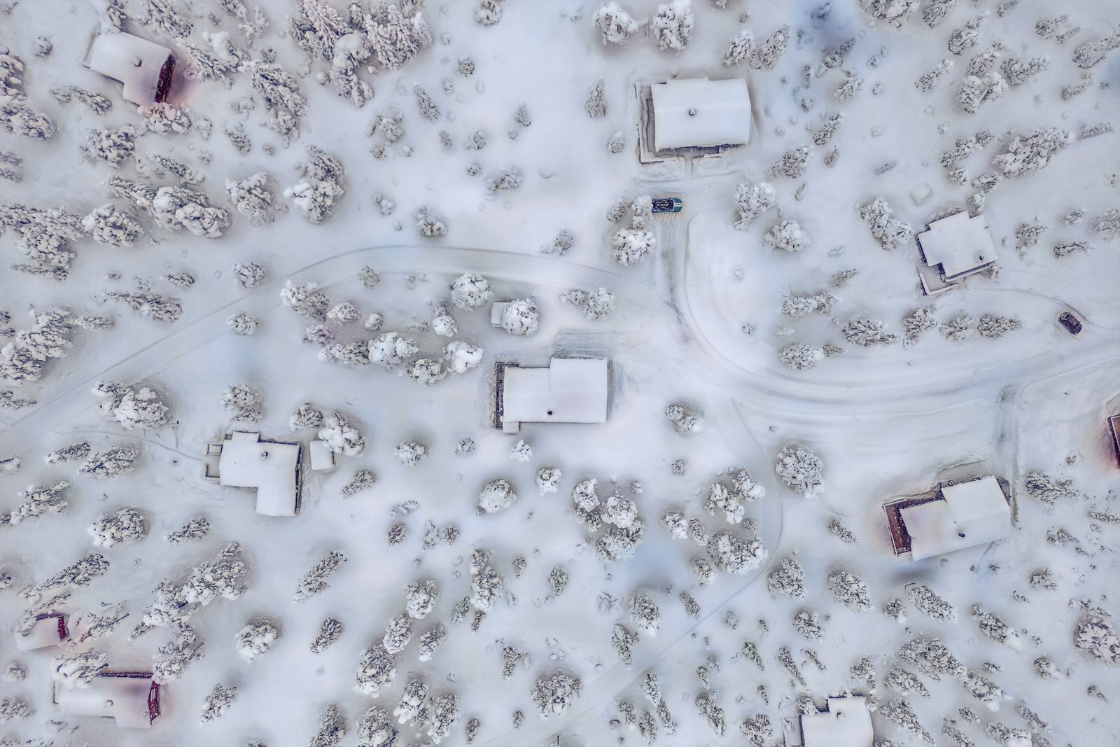 Hytta ligger i et veletablert hytteområde på Budor med skiløypene "rett utenfor" døren. Galleribilde