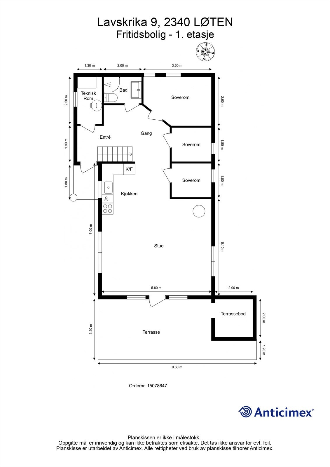 Plantegning - 1. etasje Galleribilde