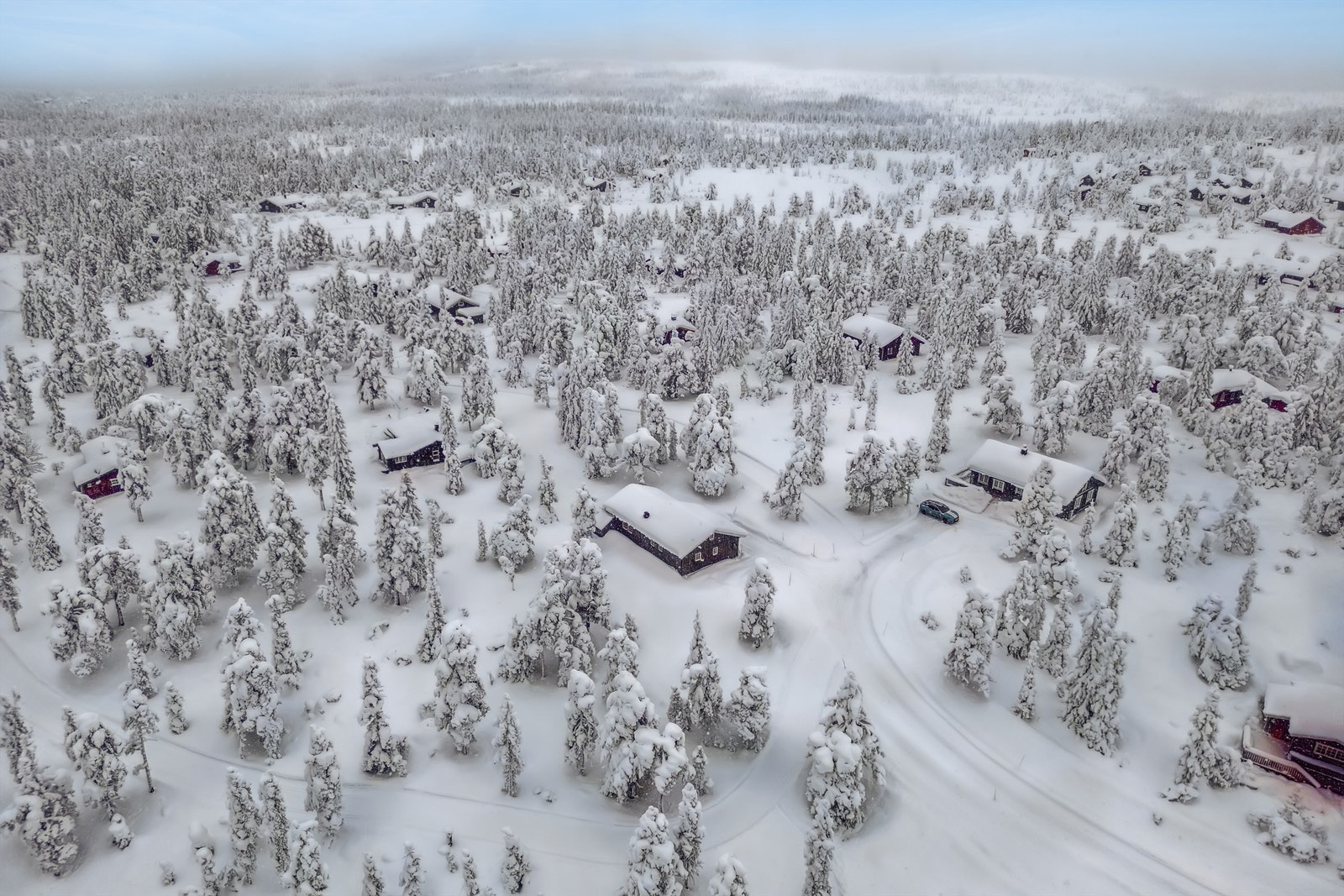 Her har man lange og stabile vintre med mye snø og et rolig innlandsklima. Galleribilde